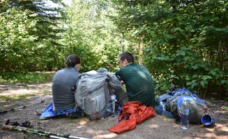 Steph H.'s photo at South Bally Creek Pond Camp near Grand Marais, MN
