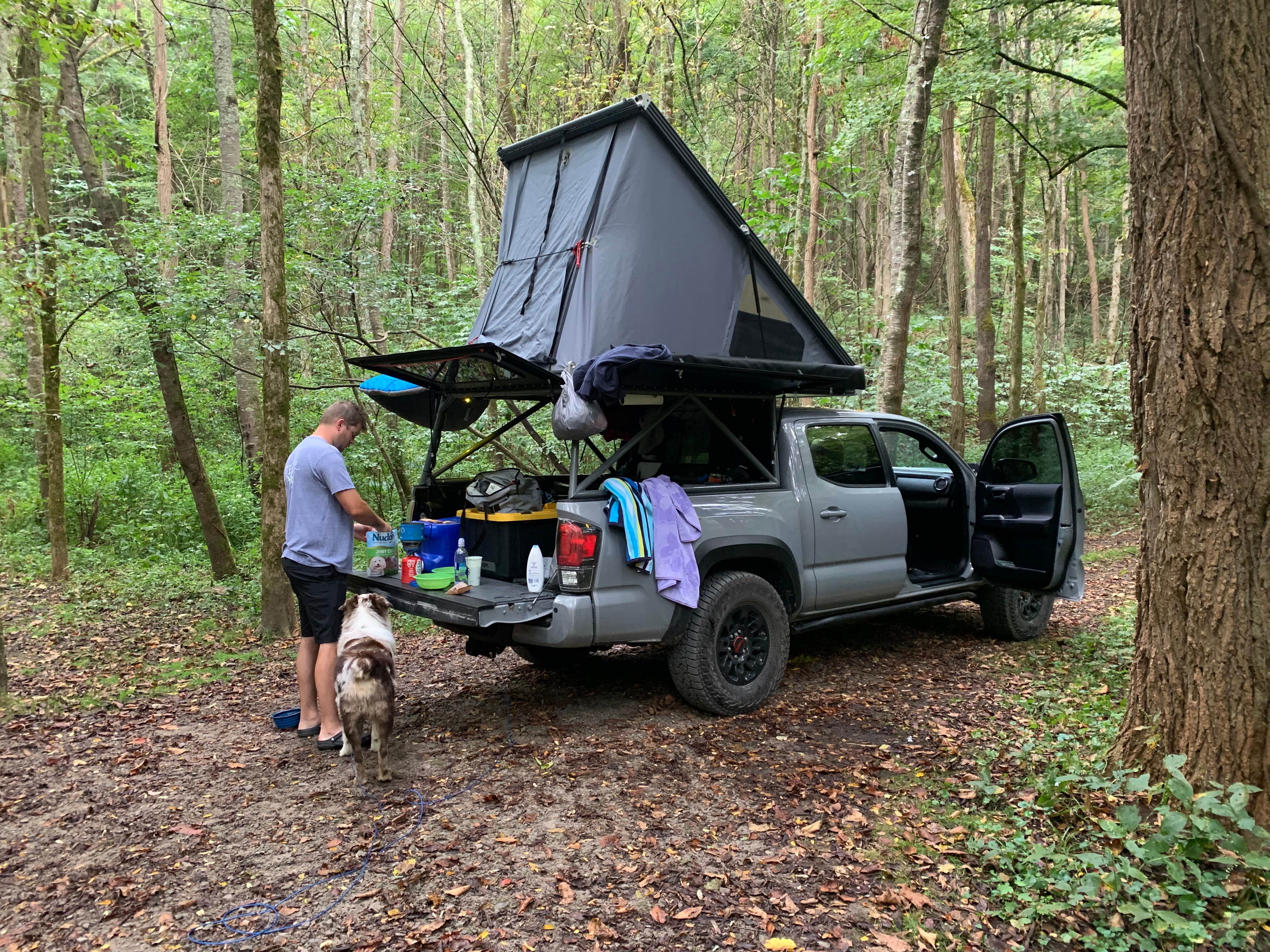 Zayne W.'s photo at Glade Creek Campground — New River Gorge National Park and Preserve near Shady Spring, WV