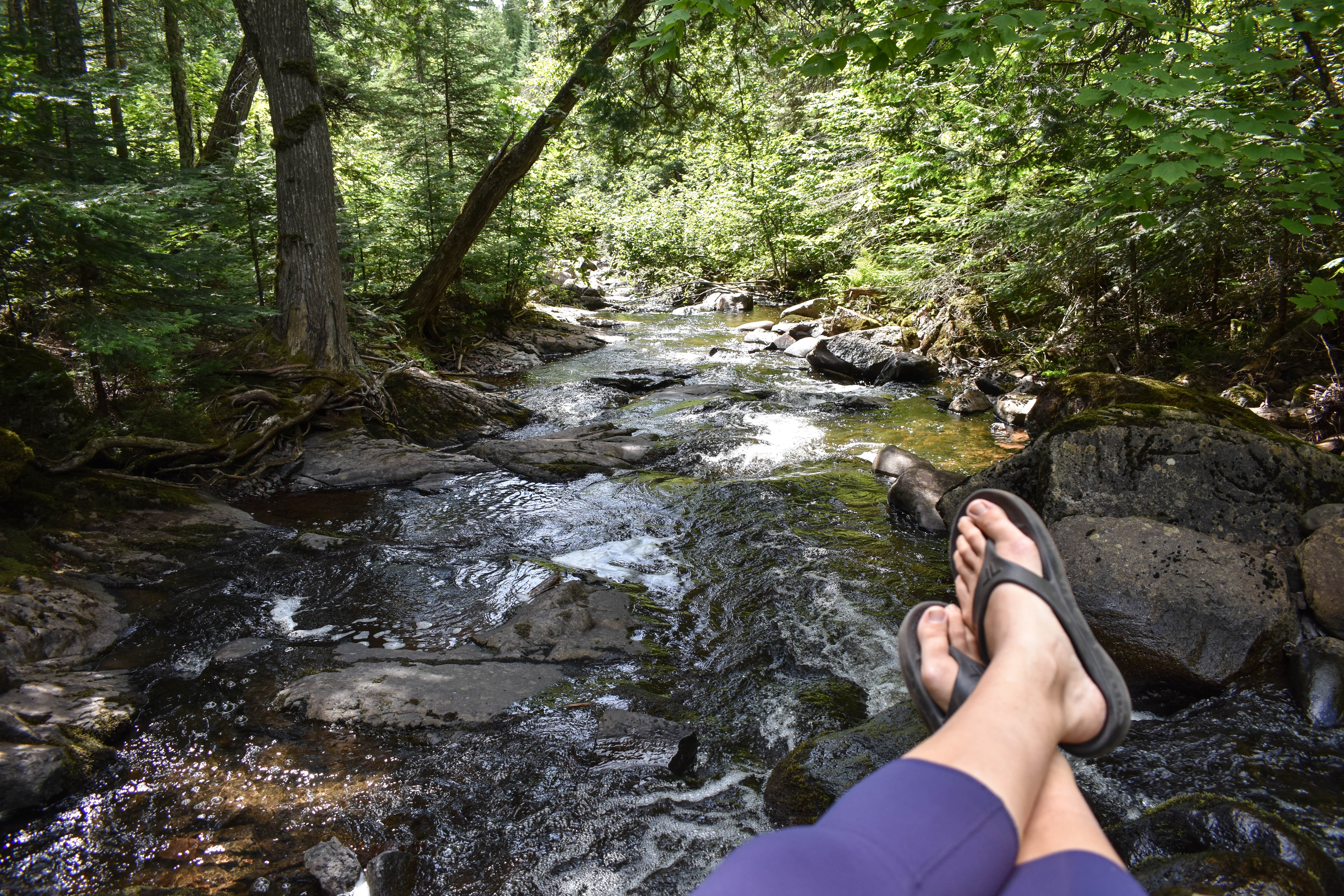 Camper-submitted photo at Spruce Creek Campsites near Lutsen, MN