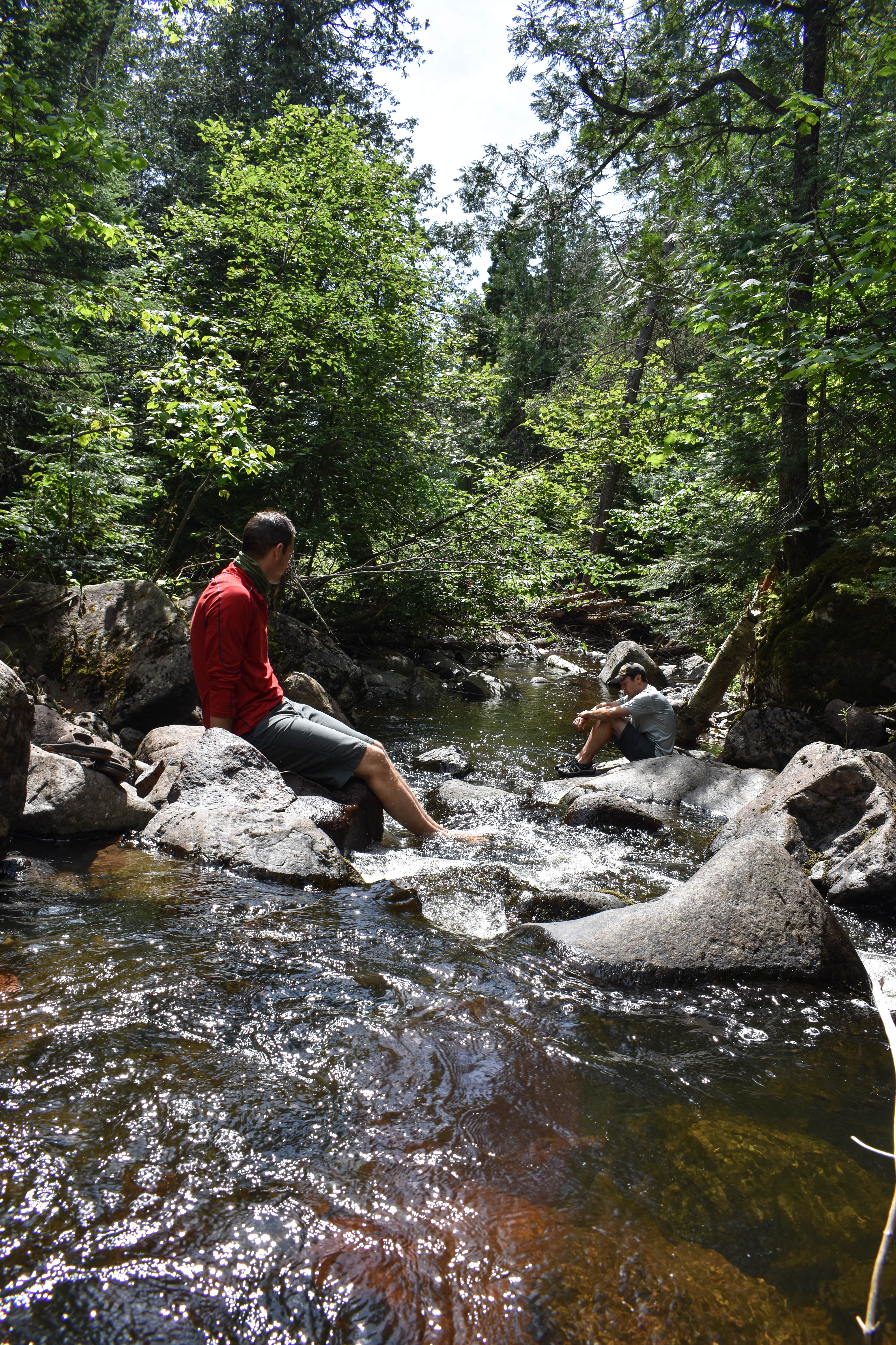 Camper-submitted photo at Spruce Creek Campsites near Lutsen, MN