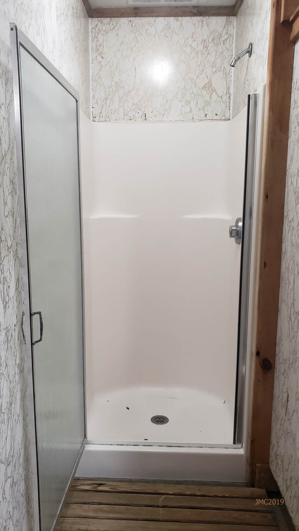 Showers were clean...if only the meters worked consistently