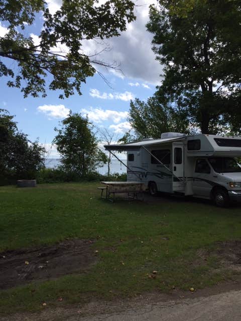 Nick W.'s photo of rv camping at J.W. Wells State Park Campground near Ephraim, WI