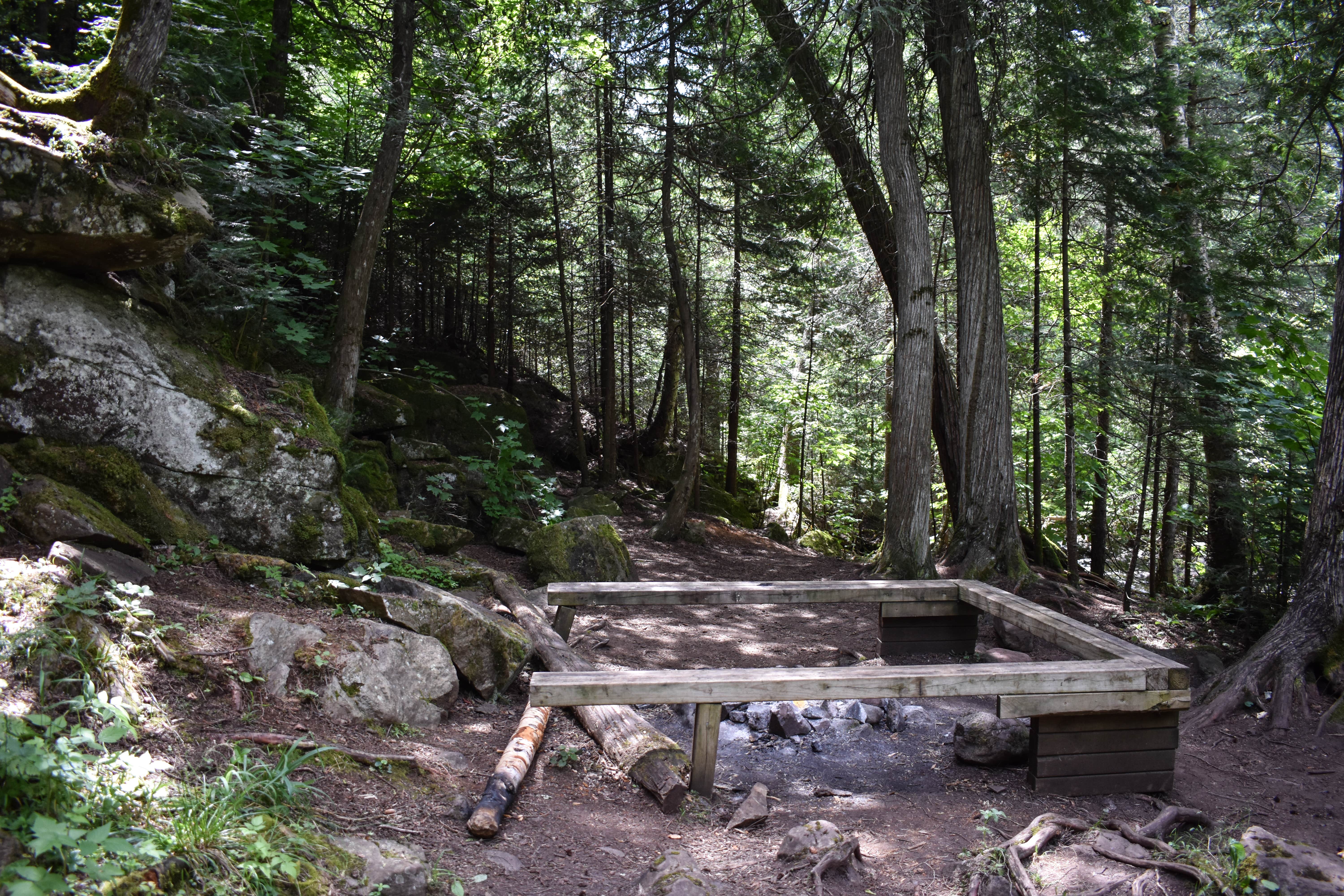 Camper-submitted photo at Spruce Creek Campsites near Lutsen, MN