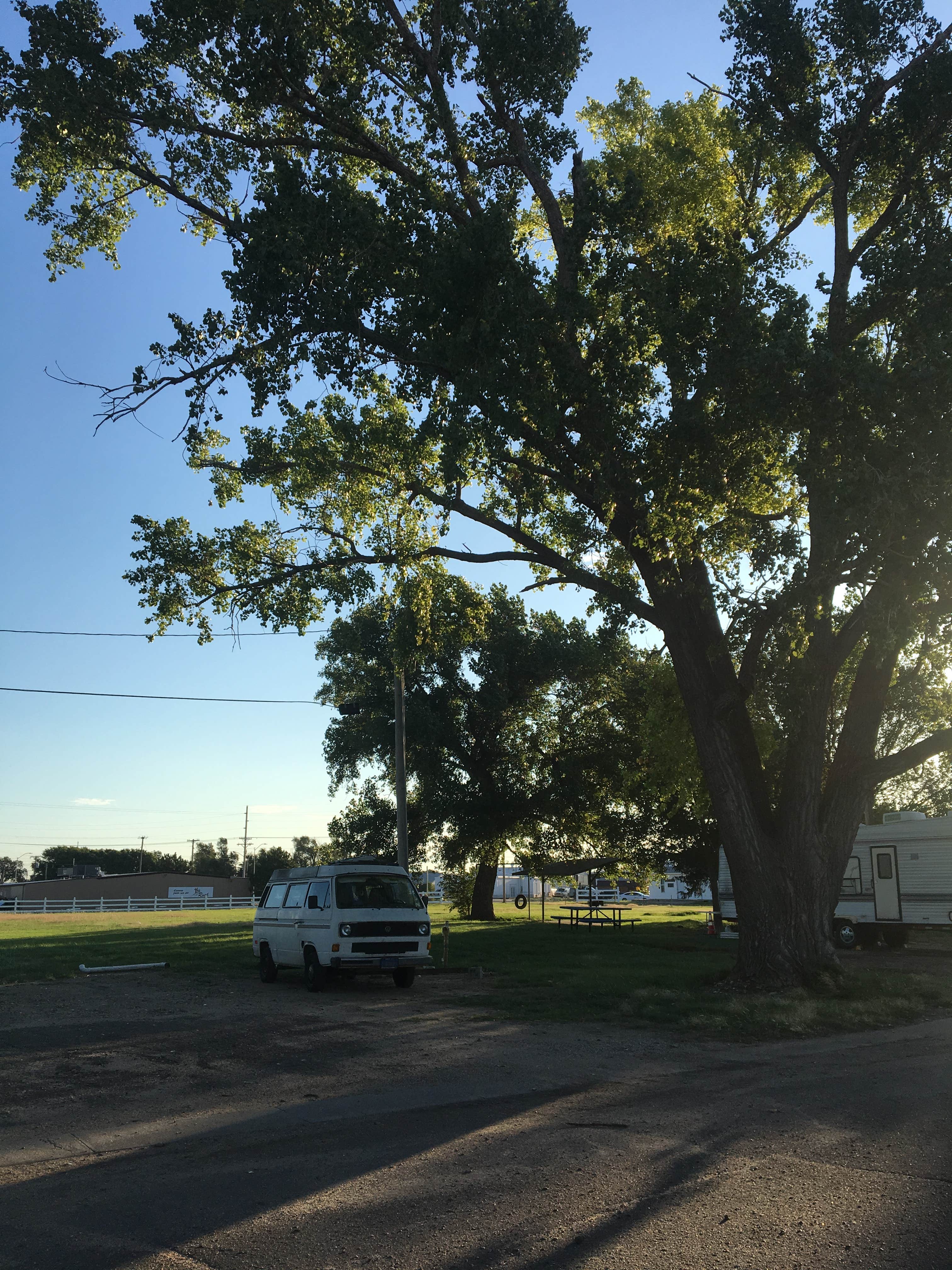 Catherine C.'s photo of rv camping at Sunflower RV Park near Bogue, KS
