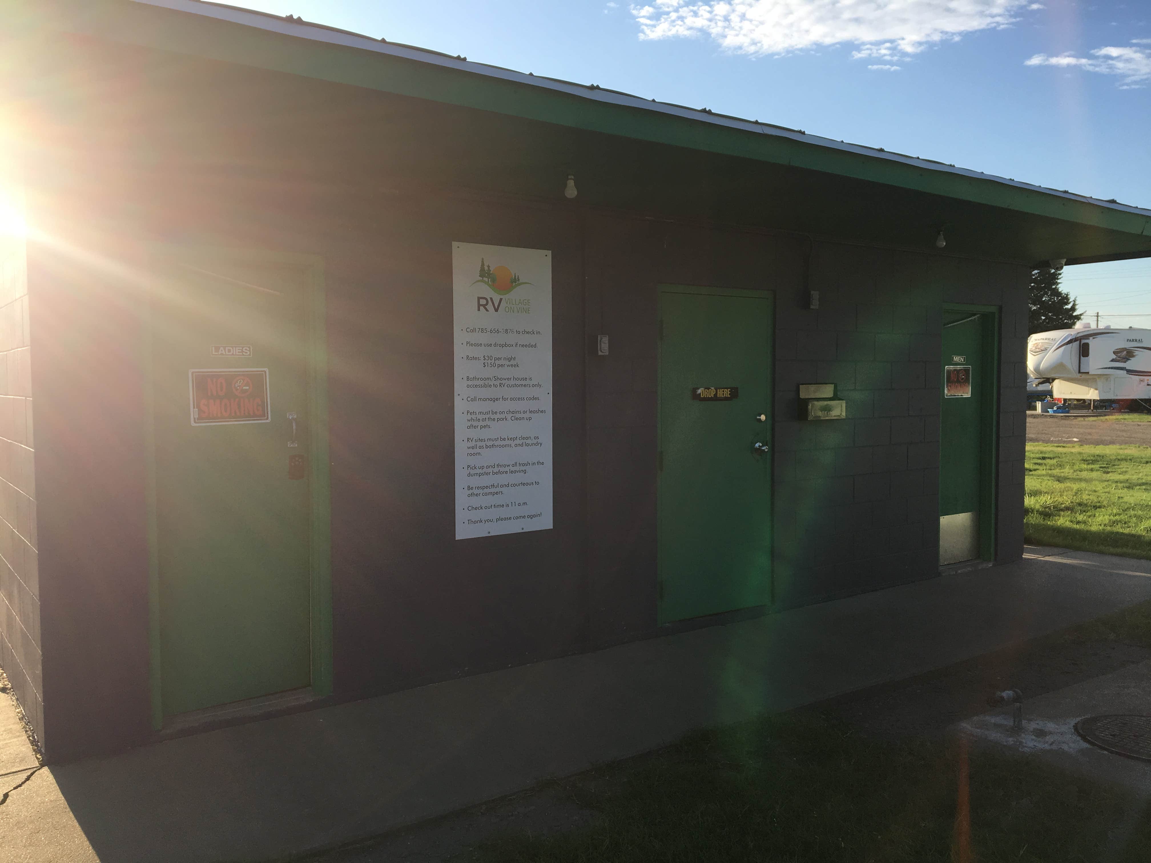 Camper-submitted photo at Sunflower RV Park near Bogue, KS