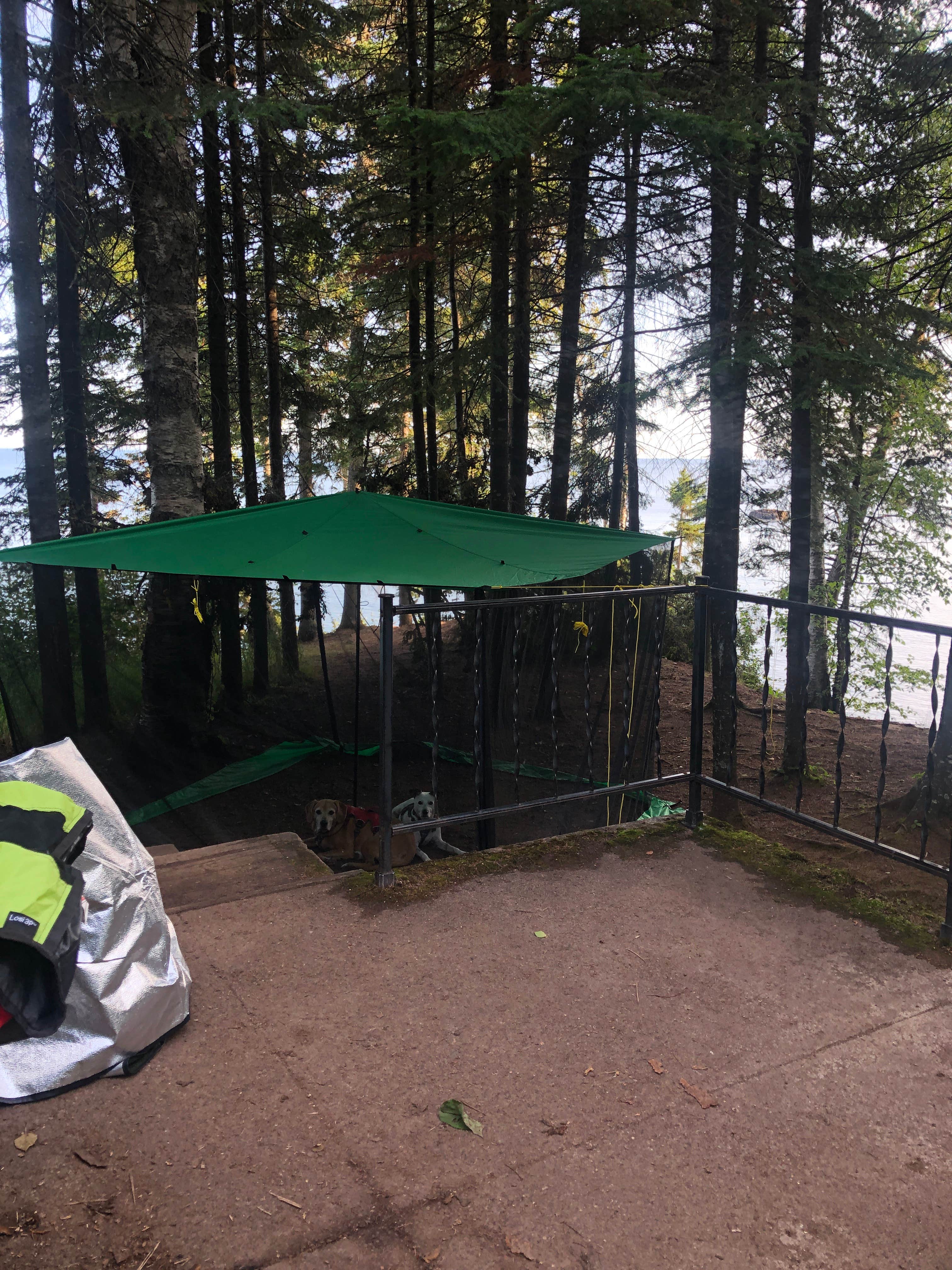 Jennifer H.'s photo at Lake Superior Cart-in Campground — Tettegouche State Park near Illgen City, MN
