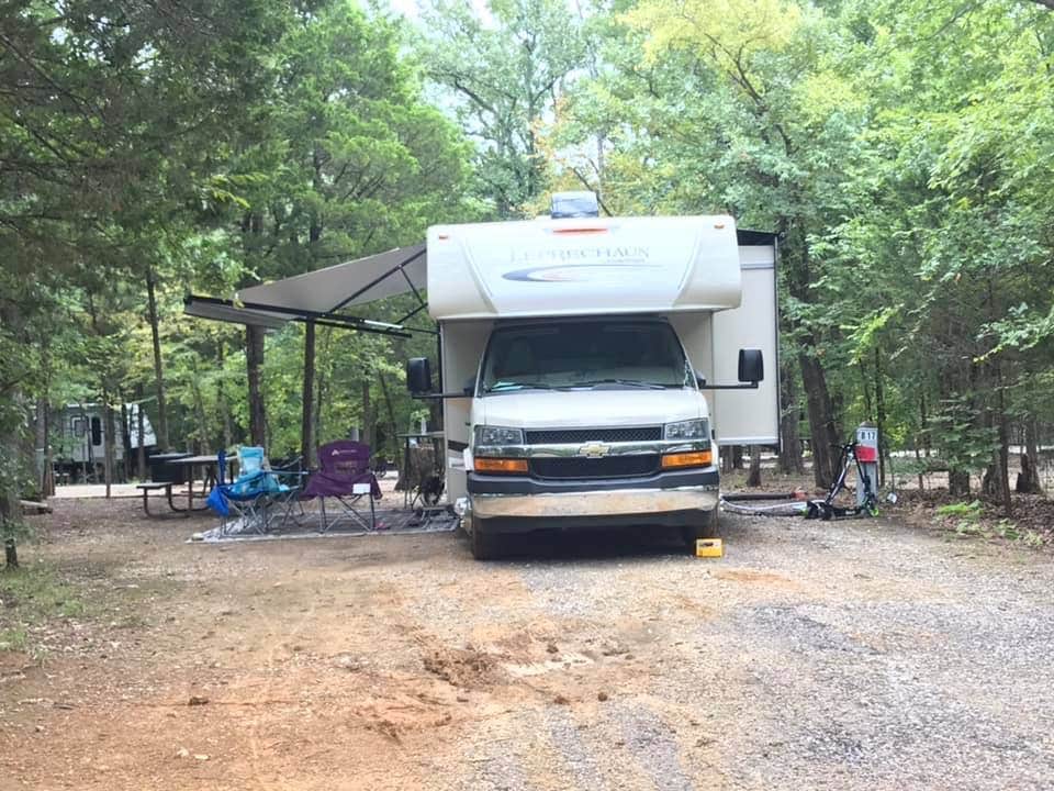 Tammie L.'s photo of rv camping at Thousand Trails Lake Texoma near Telephone, TX