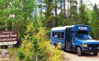 The Free Birds RV R.'s photo of rv camping at North Fork Poudre Campground near Laramie, WY