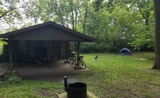 Scott N.'s photo of glamping accommodations at Buffalo Rock State Park Campground near Mossville, IL