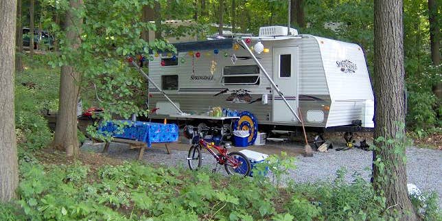 Camper submitted image from The Loose Caboose Campground