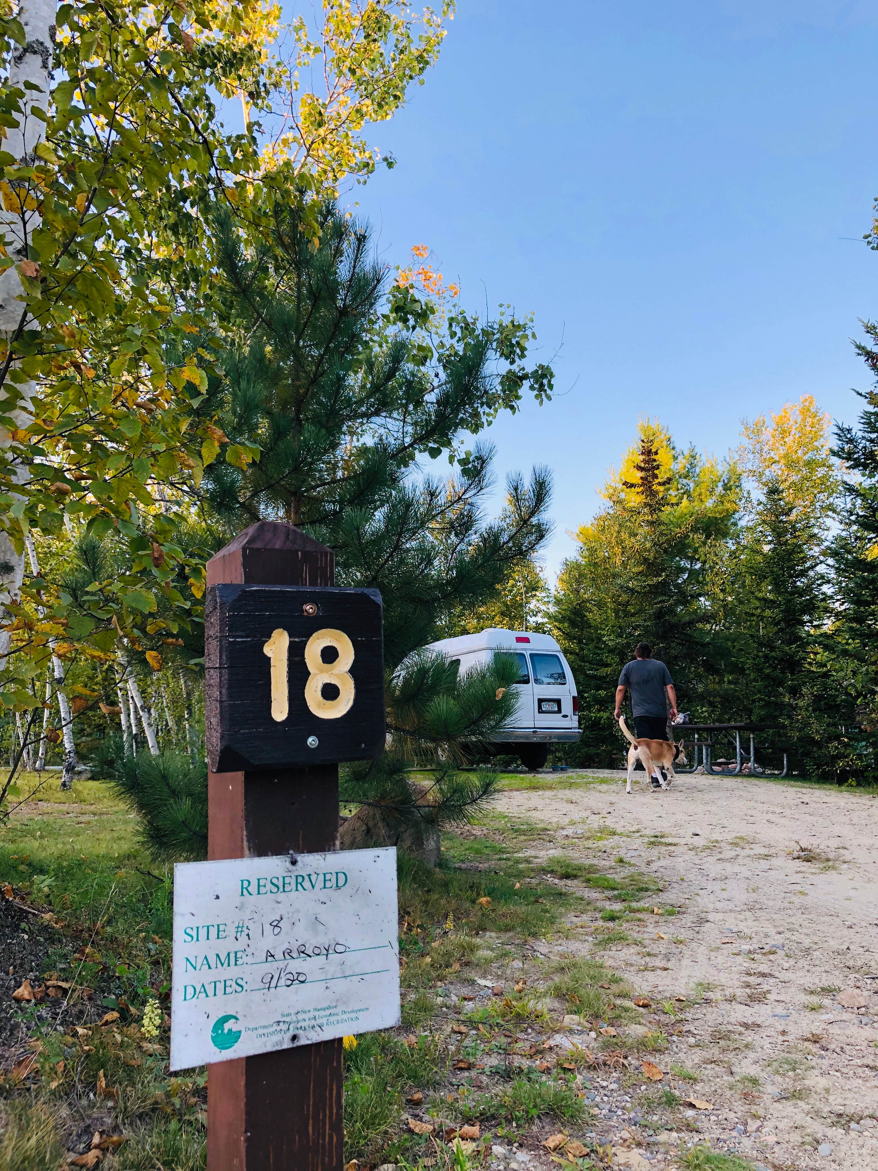 Camper-submitted photo at Jericho Mountain State Park Campground near Berlin, NH