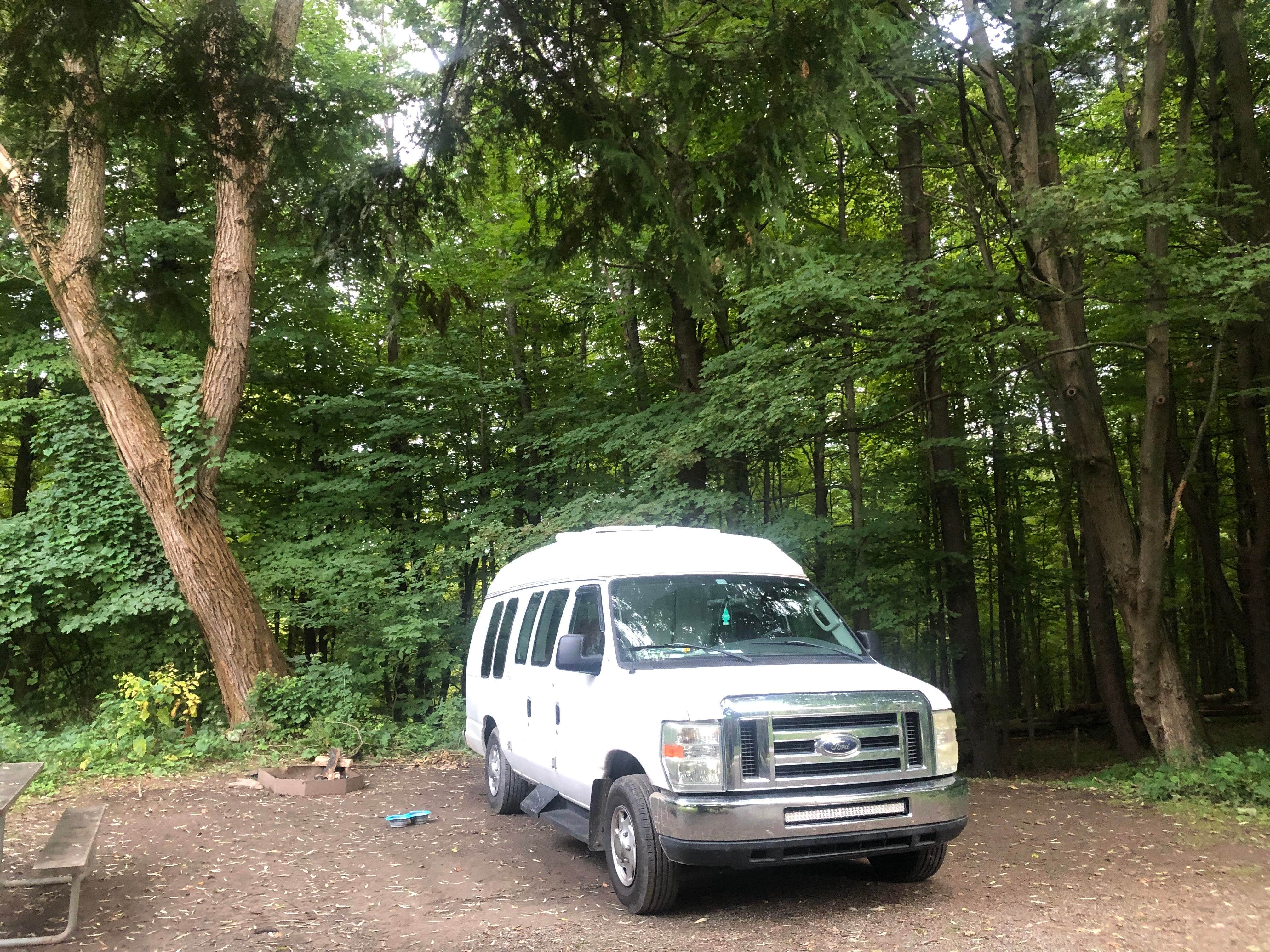 Camper-submitted photo at Green Lakes State Park Campground in New York