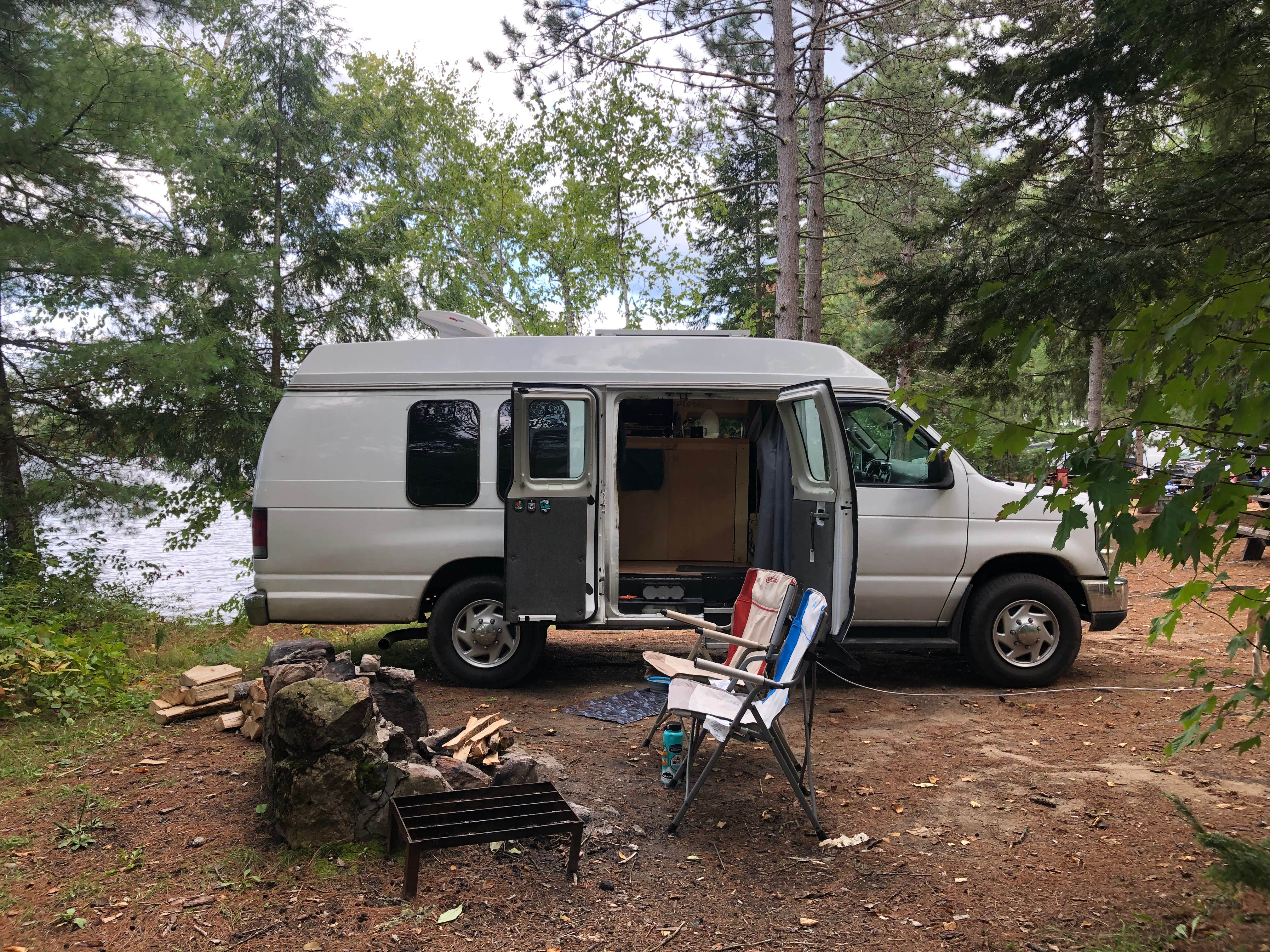 Rebecca A.'s photo of rv camping at Fish Creek Pond Campground near Potsdam, NY