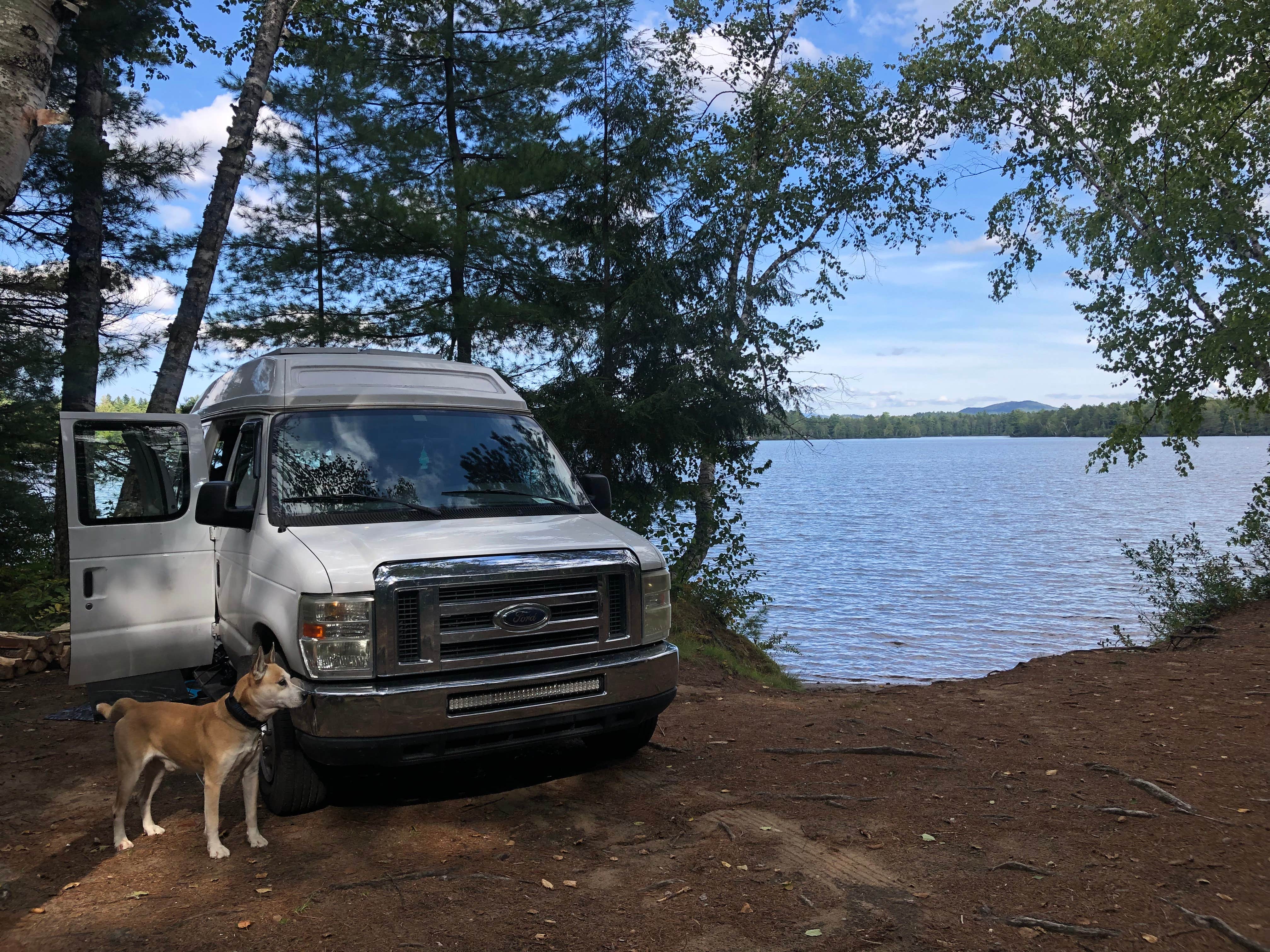 Rebecca A.'s photo of rv camping at Fish Creek Pond Campground near Hogansburg, NY