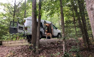 Rebecca A.'s photo of rv camping at Koomer Ridge Campground — Daniel Boone National Forest near Stanton, KY