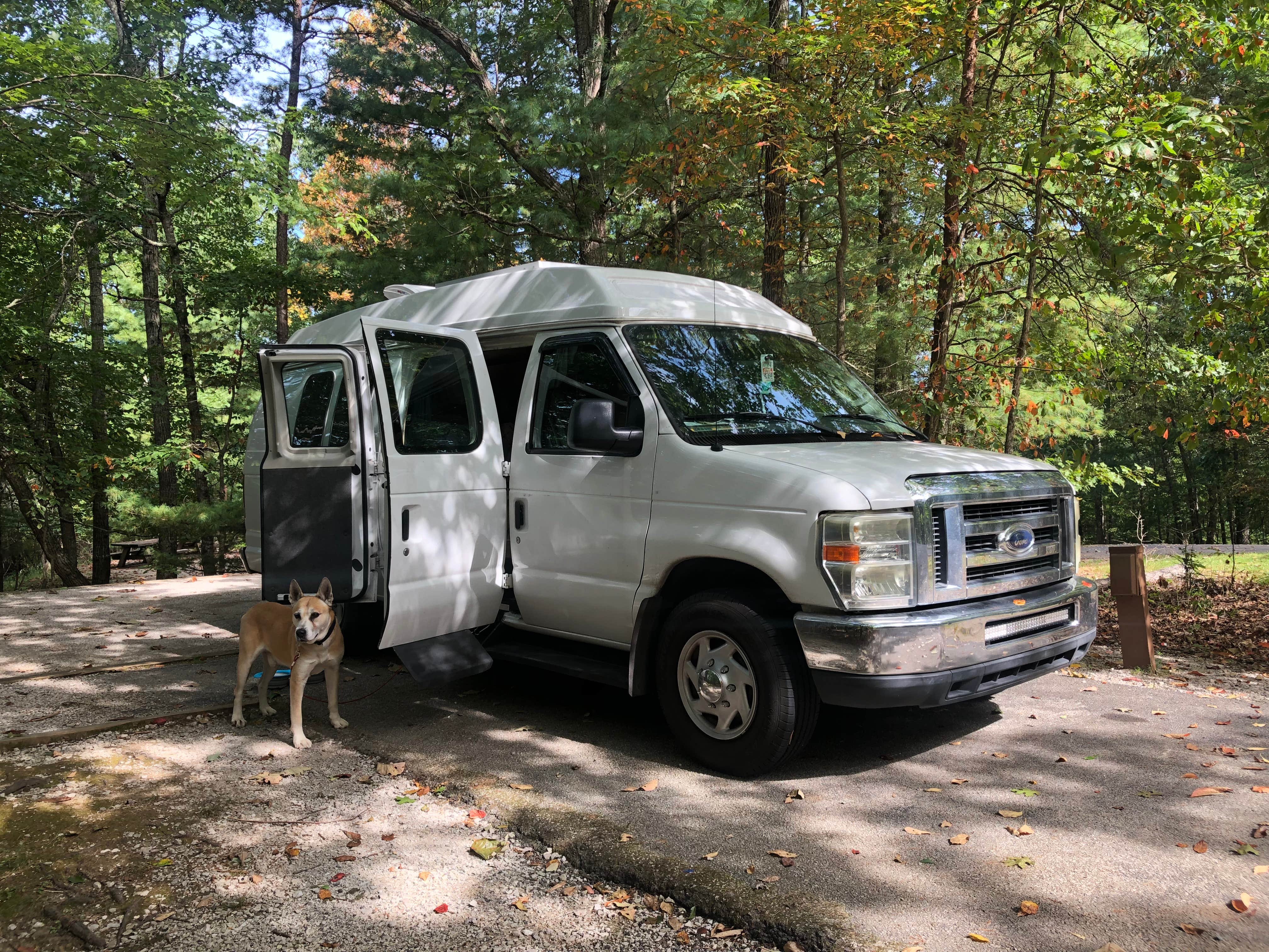 Rebecca A.'s photo of rv camping at Grove near Laurel River Lake