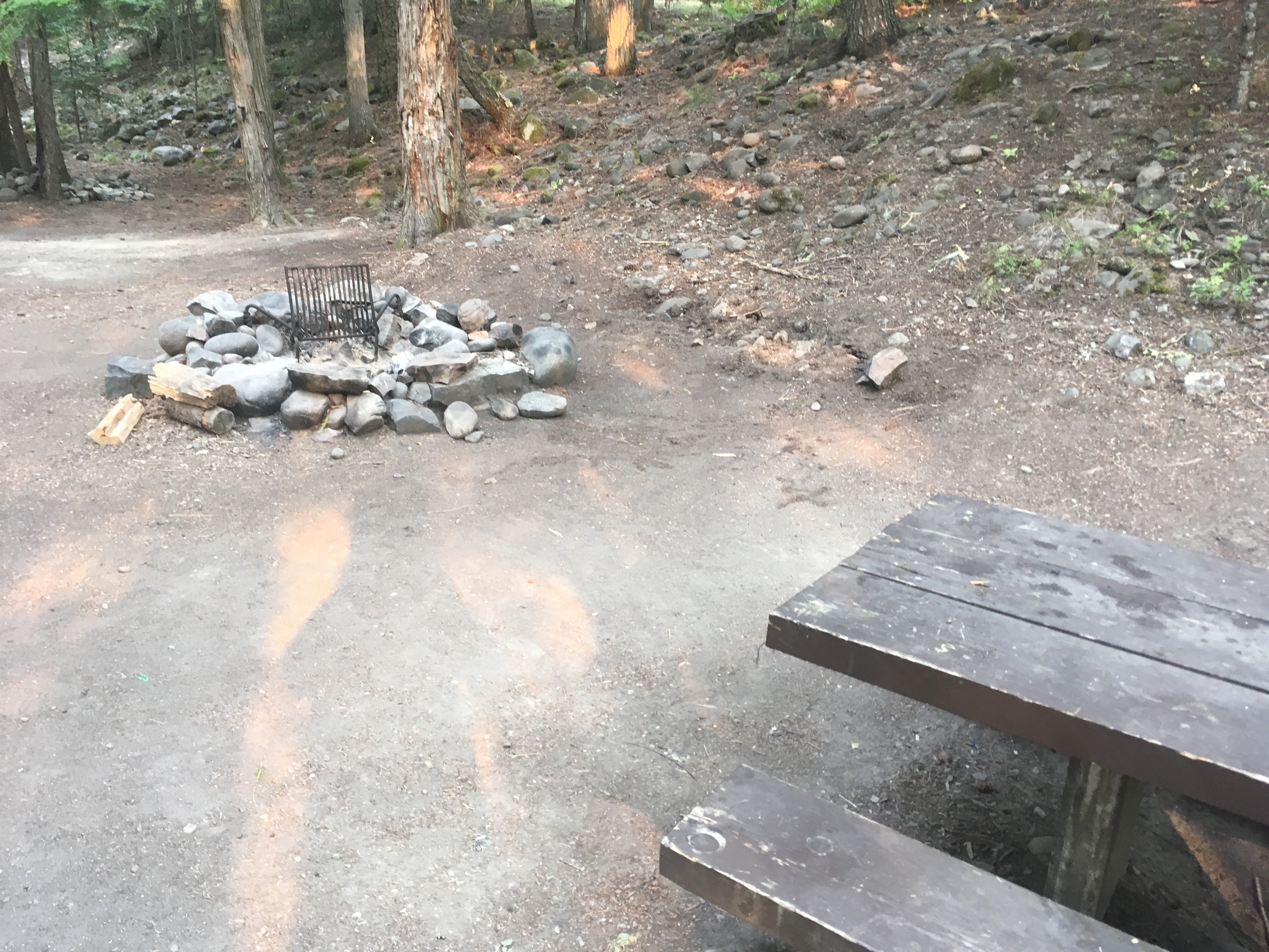 Camper submitted image from Yaak Falls Campground - 4