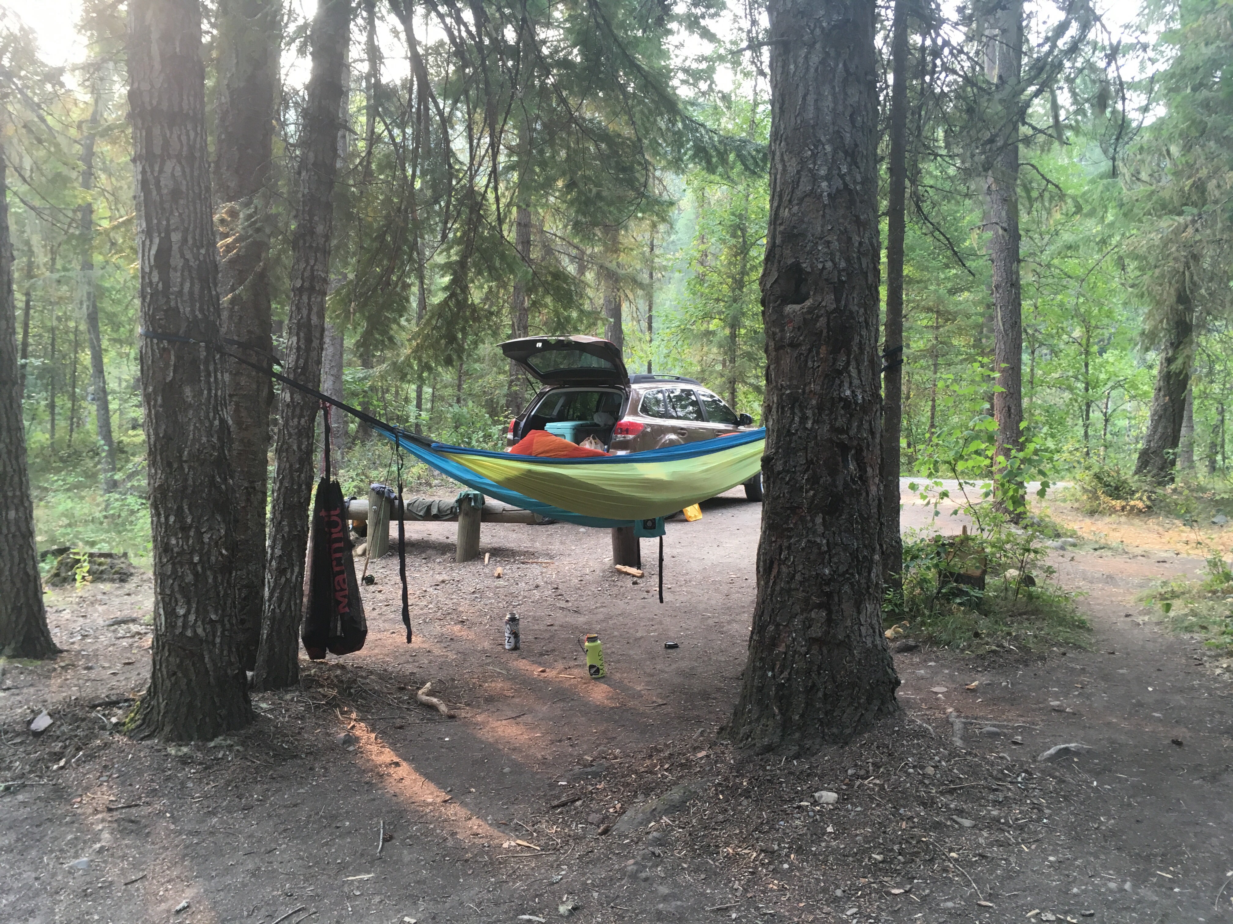 Camper submitted image from Yaak Falls Campground - 5