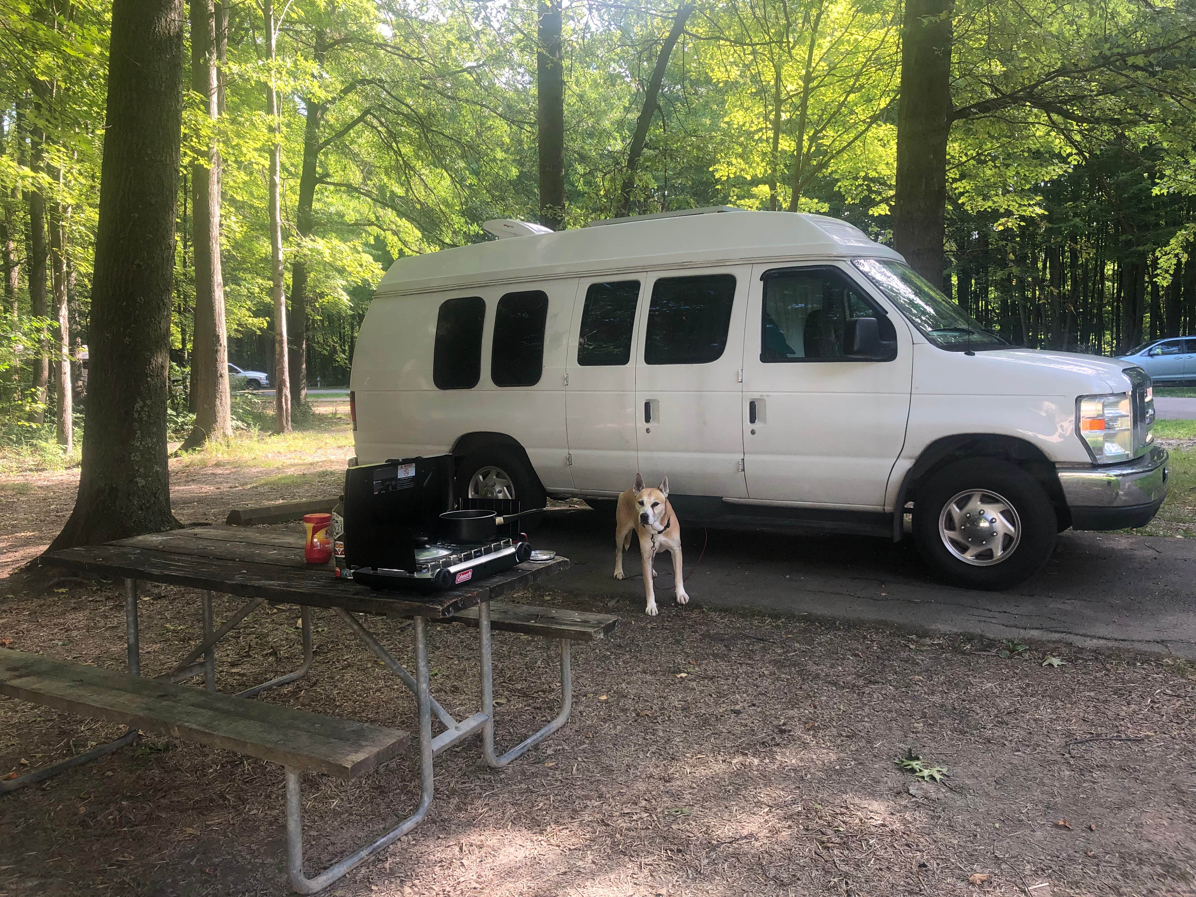 Rebecca A.'s photo of rv camping at Geneva State Park Campground near Novelty, OH