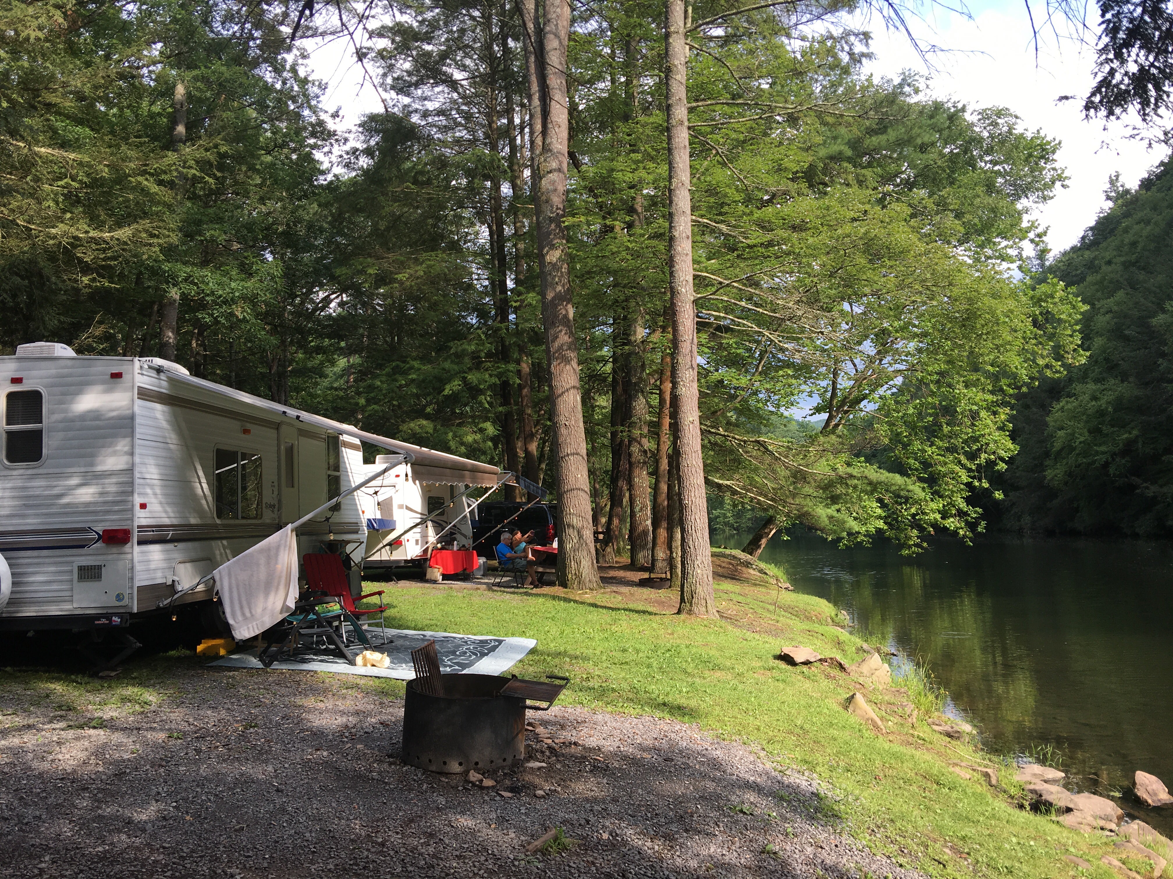 Camper submitted image from Lower Campground — Kettle Creek State Park - 2