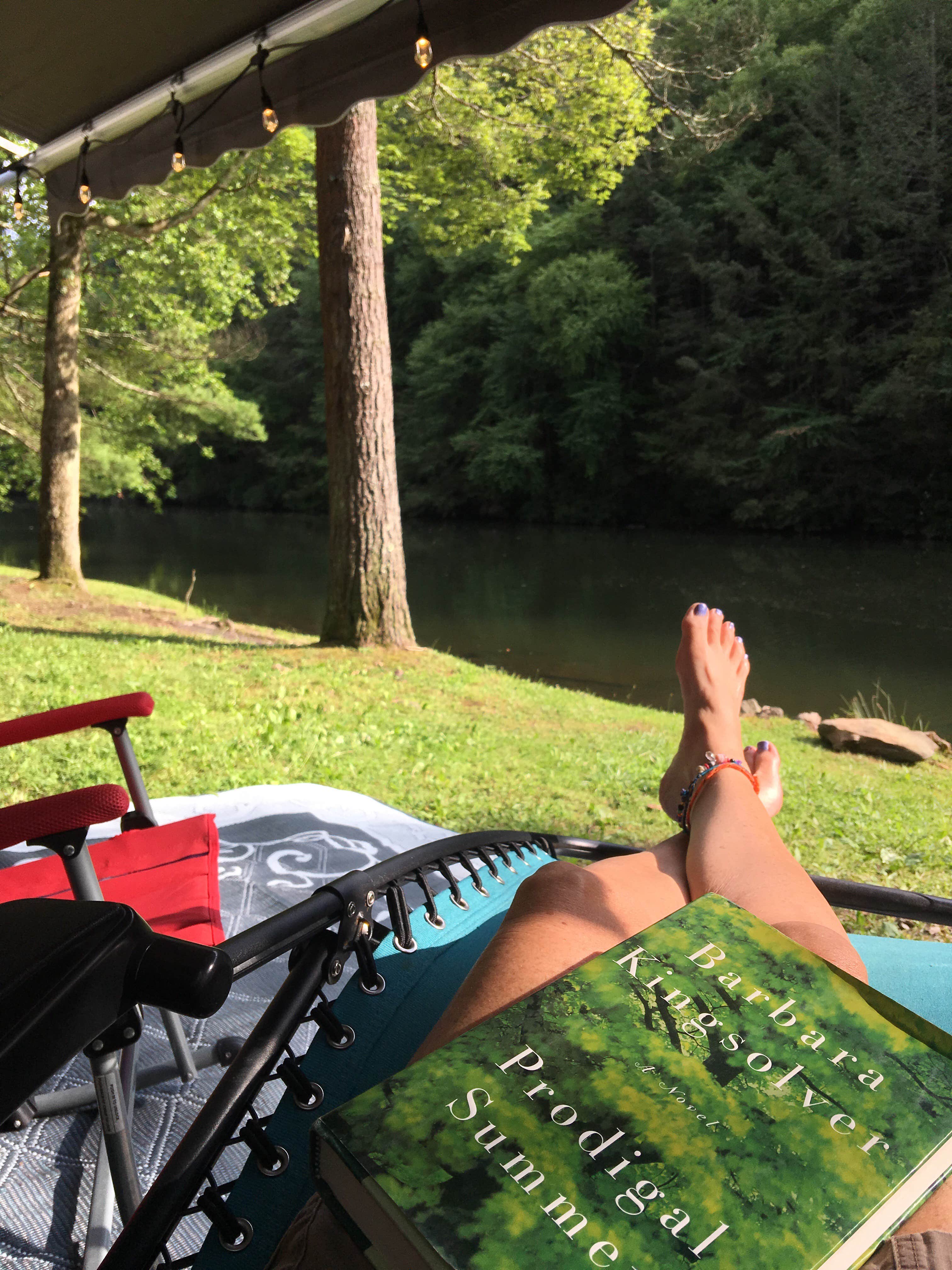 Camper submitted image from Lower Campground — Kettle Creek State Park - 1