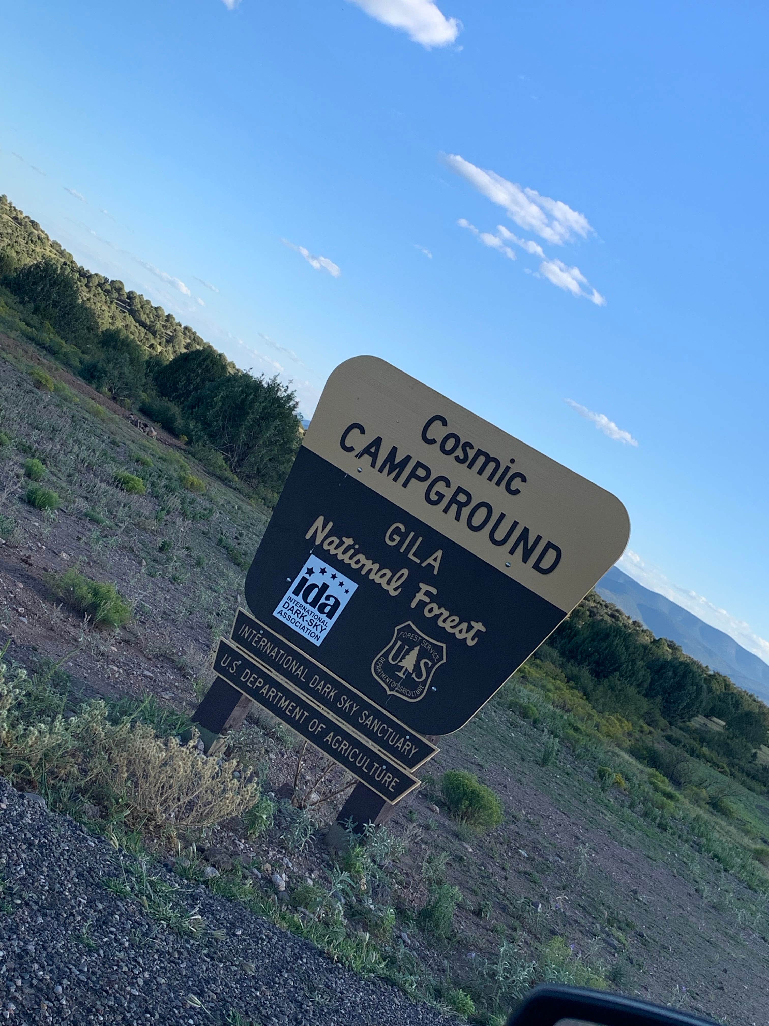 Camper-submitted photo at Cosmic Campground near Blue, AZ