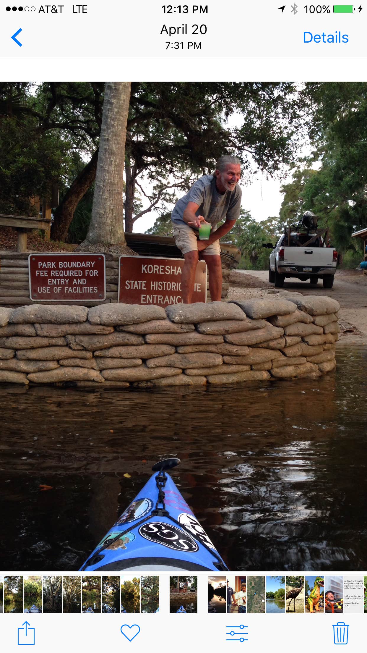 Camper-submitted photo at Koreshan State Park Campground near Everglades City, FL