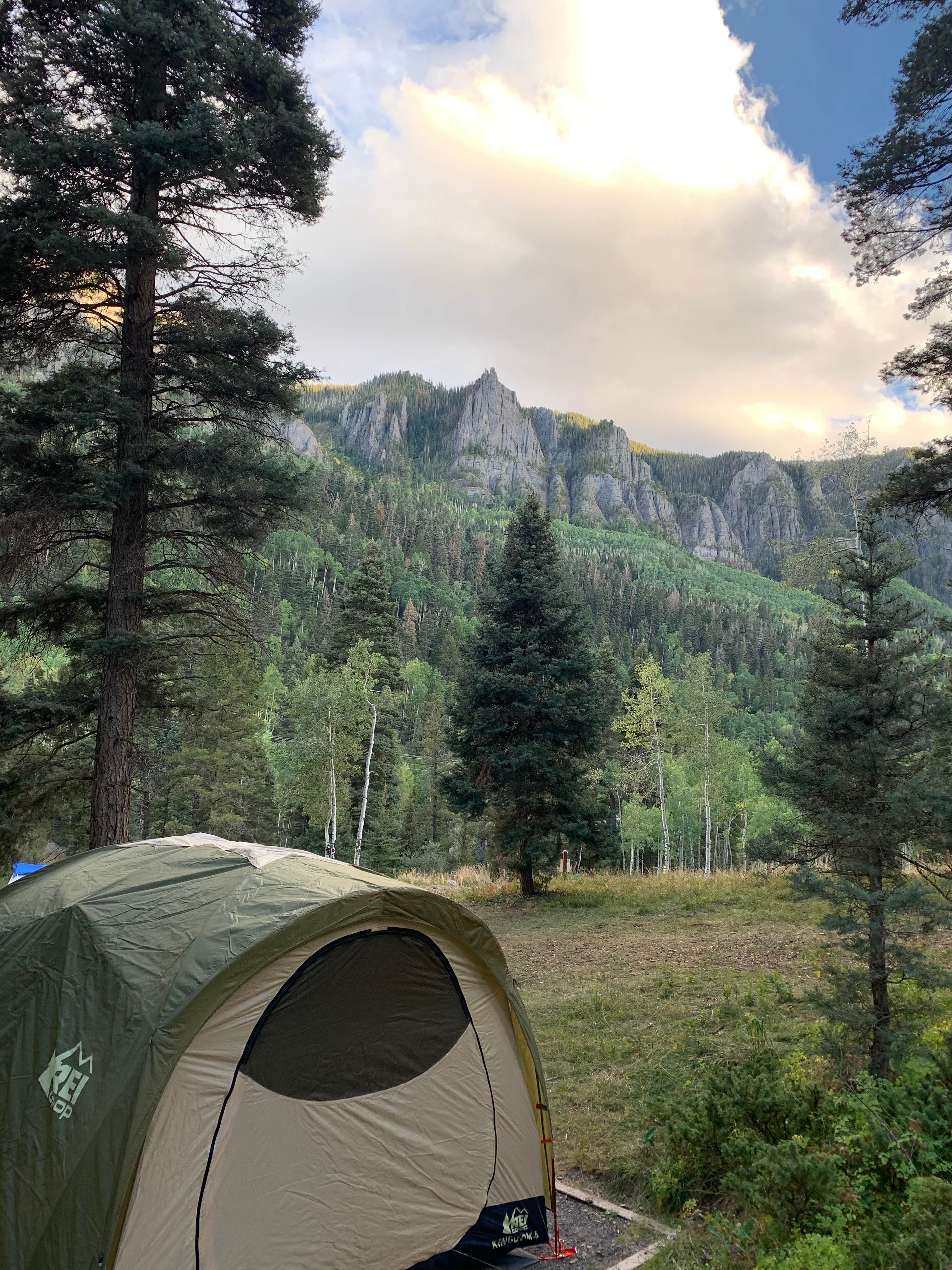 Camper-submitted photo at Angel Creek Campground near Rico, CO