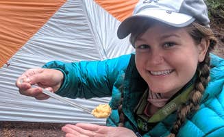 Katie K.'s photo at Golden Lakes Backcountry Campsites — Mount Rainier National Park near Mount Rainier National Park