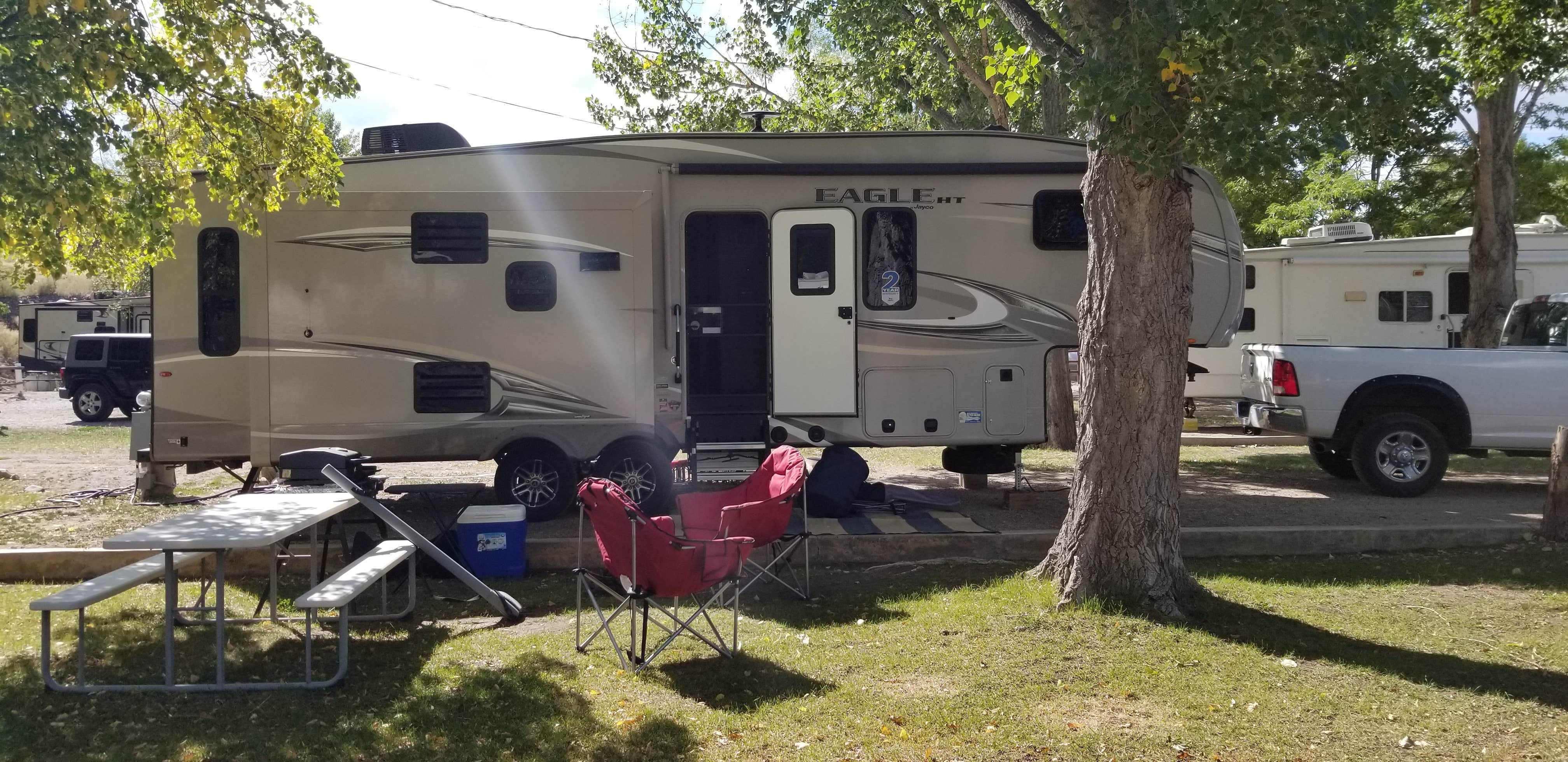 Camper-submitted photo at Four Seasons River Inn & RV Park near Austin, CO