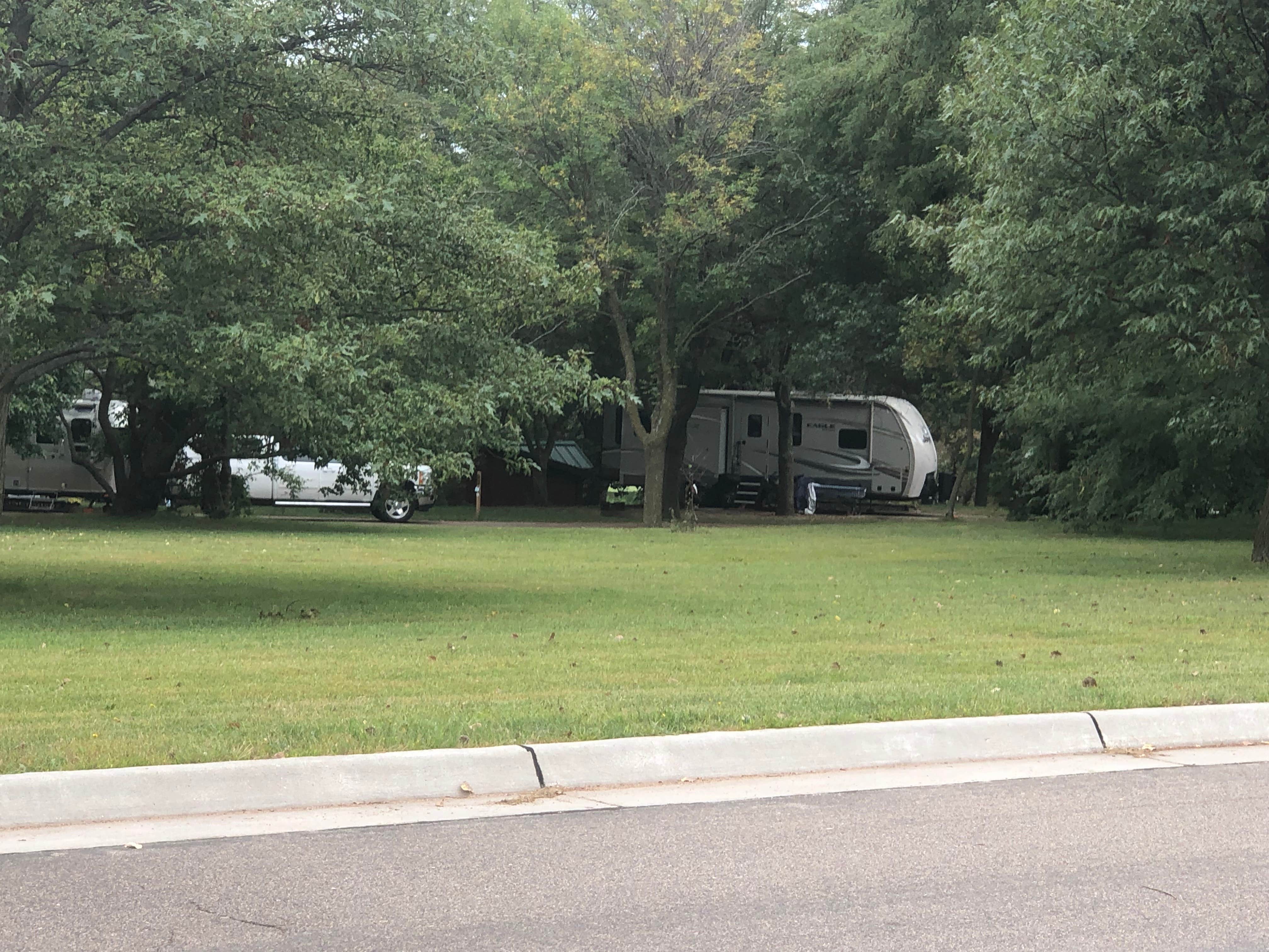 Pat V.'s photo of rv camping at Eugene T. Mahoney State Park Campground near Louisville, NE
