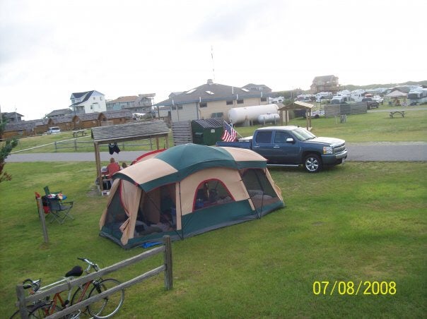 Our honeymoon tent