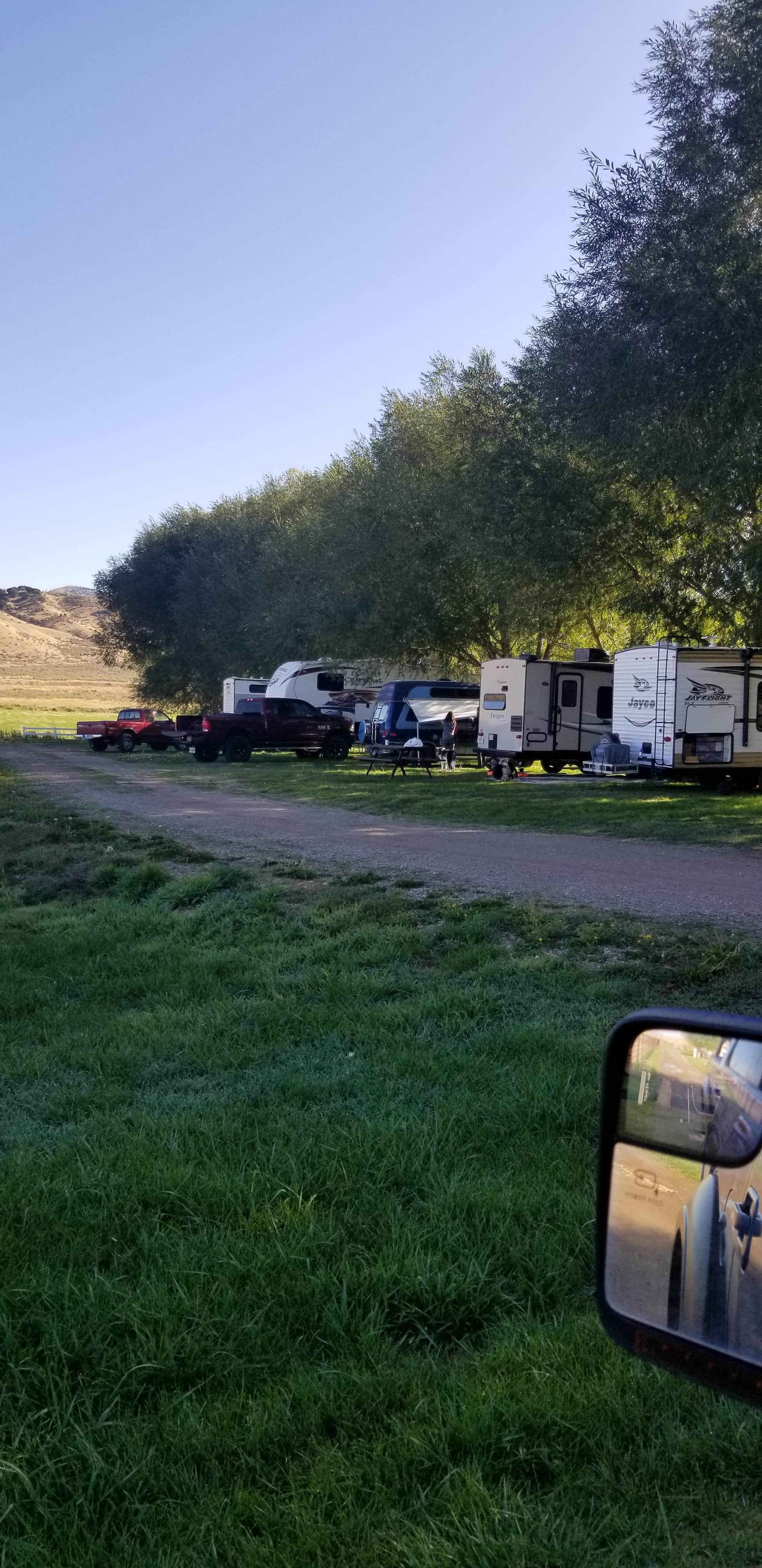 Glen B.'s photo of rv camping at Downata Hot Springs near Bancroft, ID