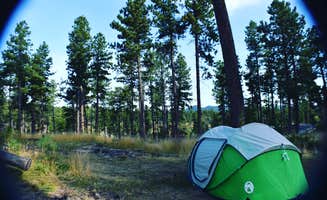 Abigail C.'s photo of tent camping at Wrinkled Rock near Rapid City, SD
