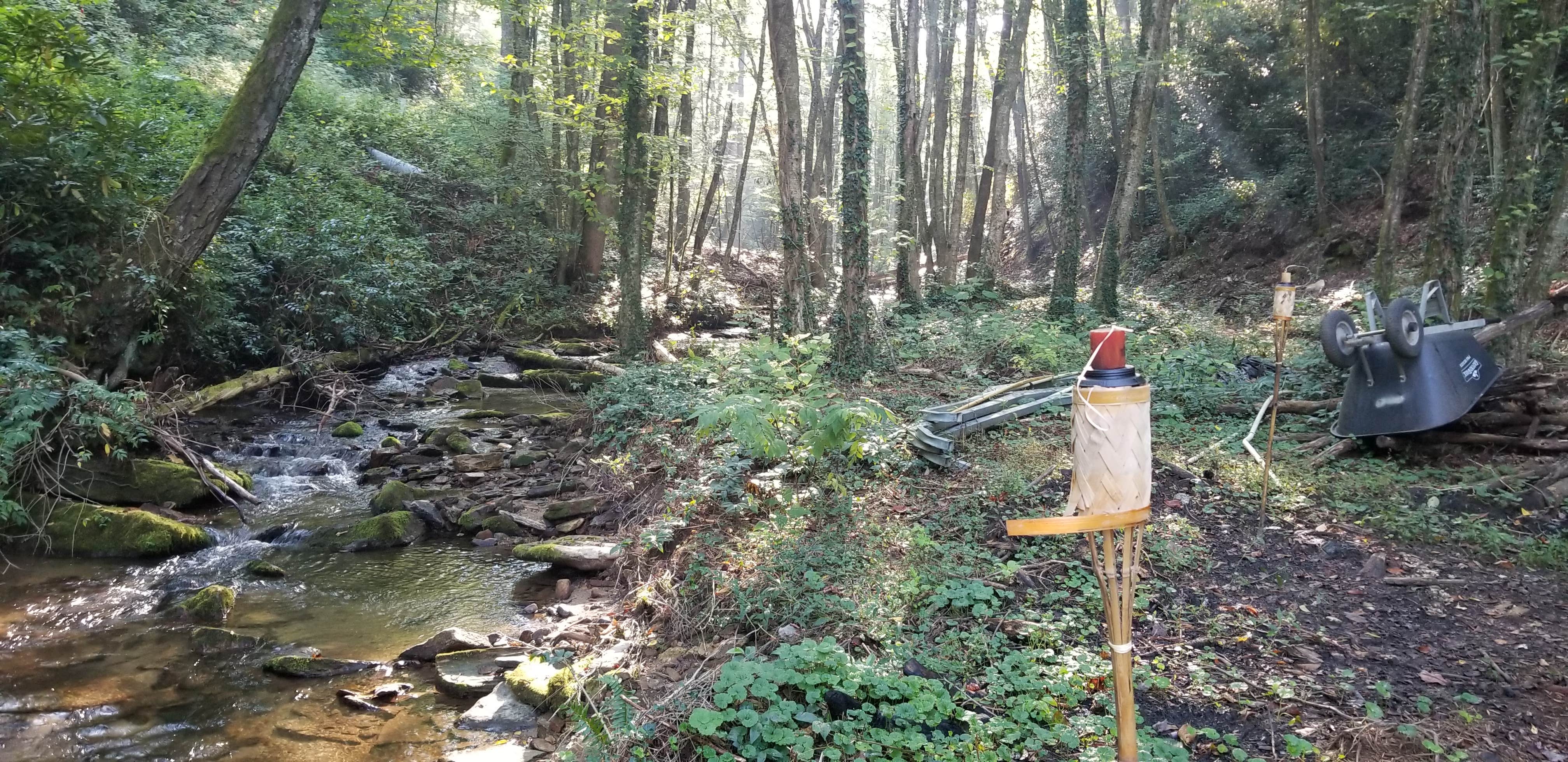 Camping near Lazy J Campground: Riverbend Lodge, Rosman, North Carolina