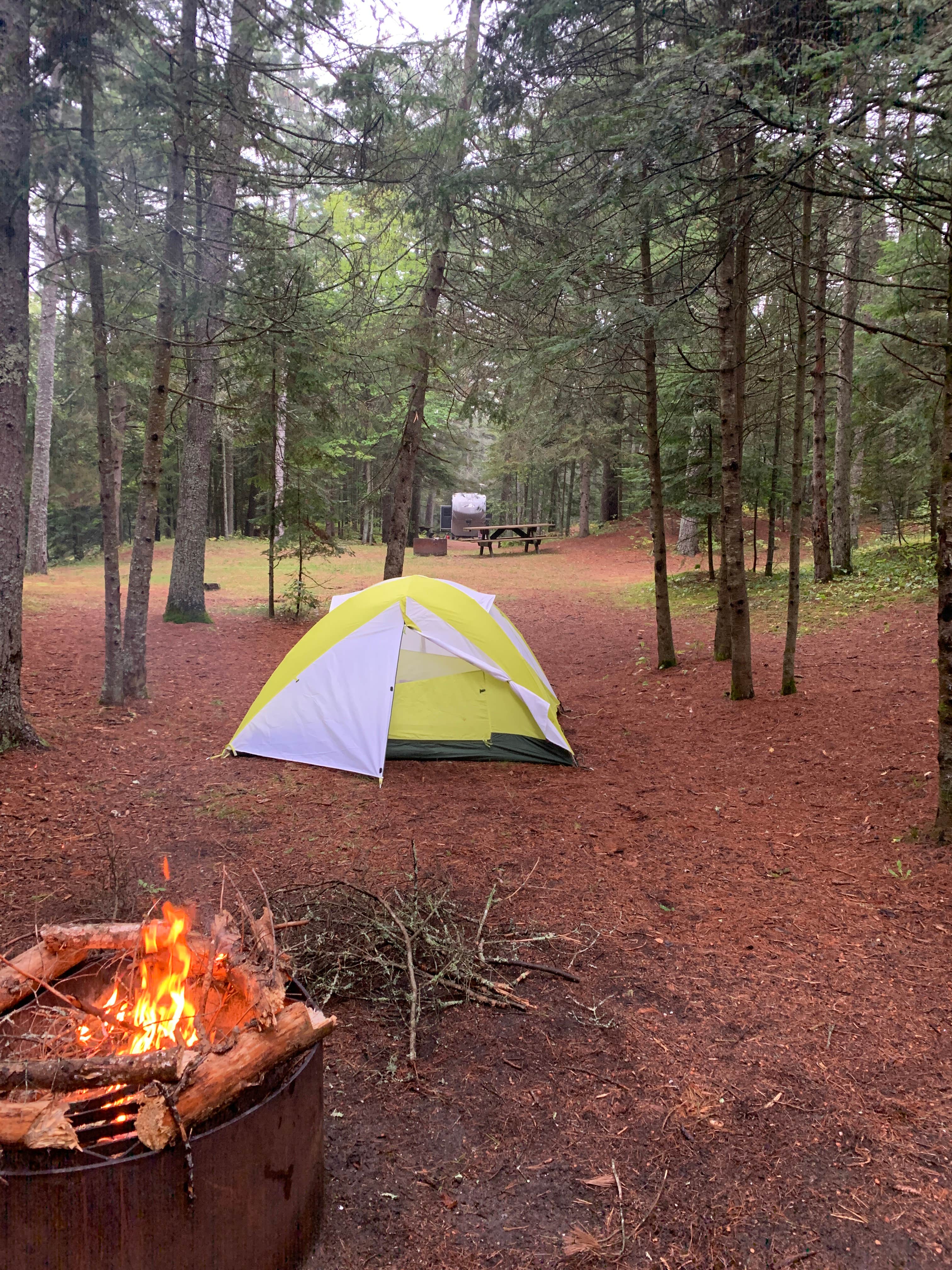 Camper submitted image from Portage Bay State Forest Campground - 4