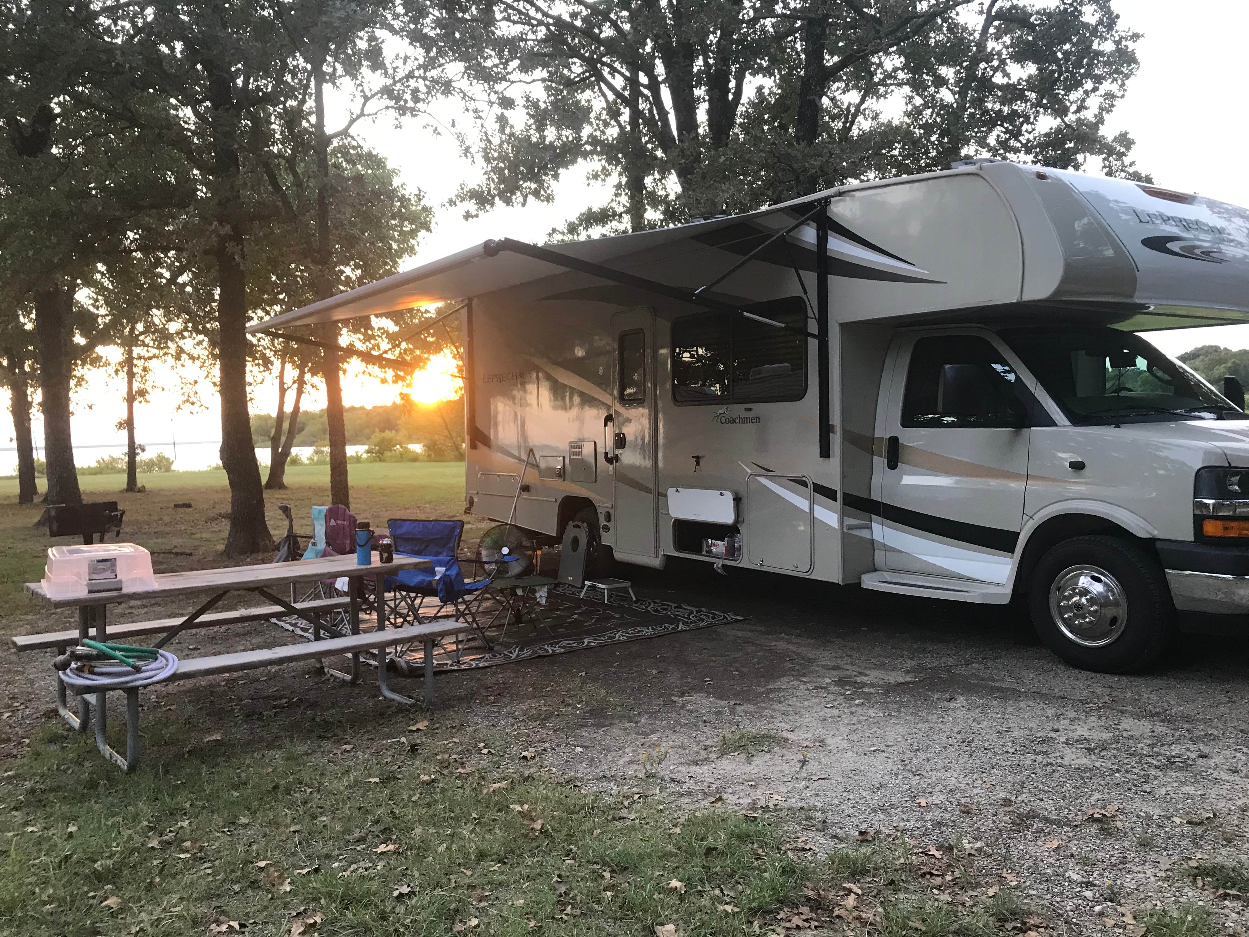 Tammie L.'s photo of rv camping at Thousand Trails Lake Tawakoni near Forney, TX