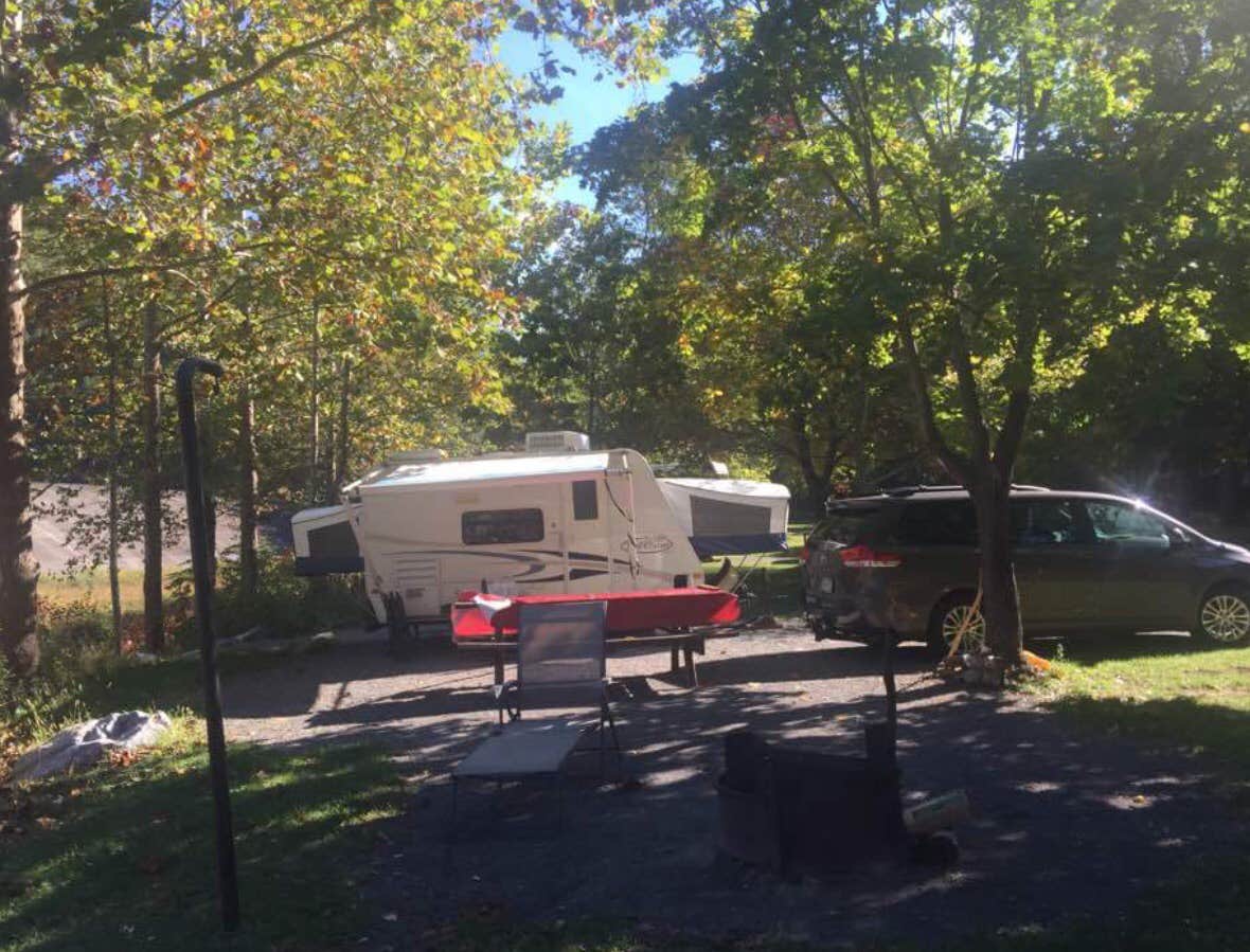 Rebecca E.'s photo of rv camping at Little Pine State Park Campground near Cammal, PA