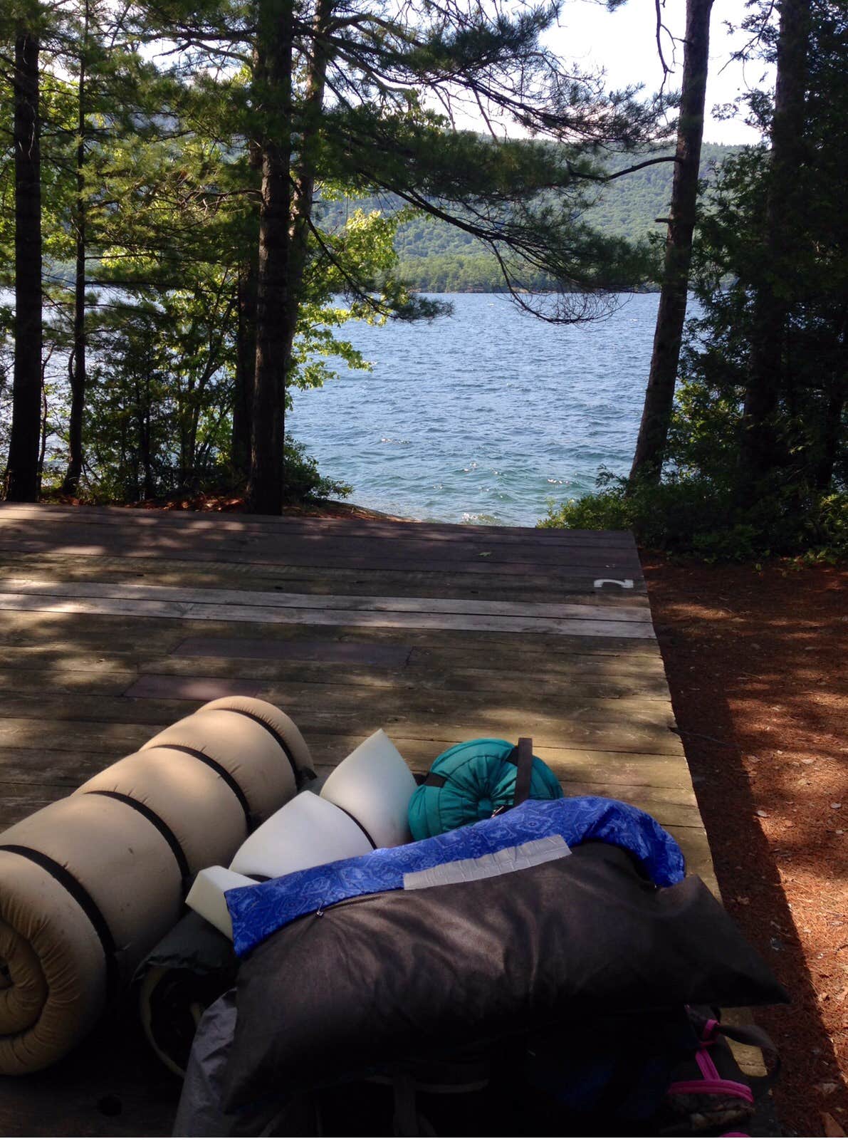 Camper-submitted photo at Narrow Island Group — Lake George Islands near Huletts Landing, NY