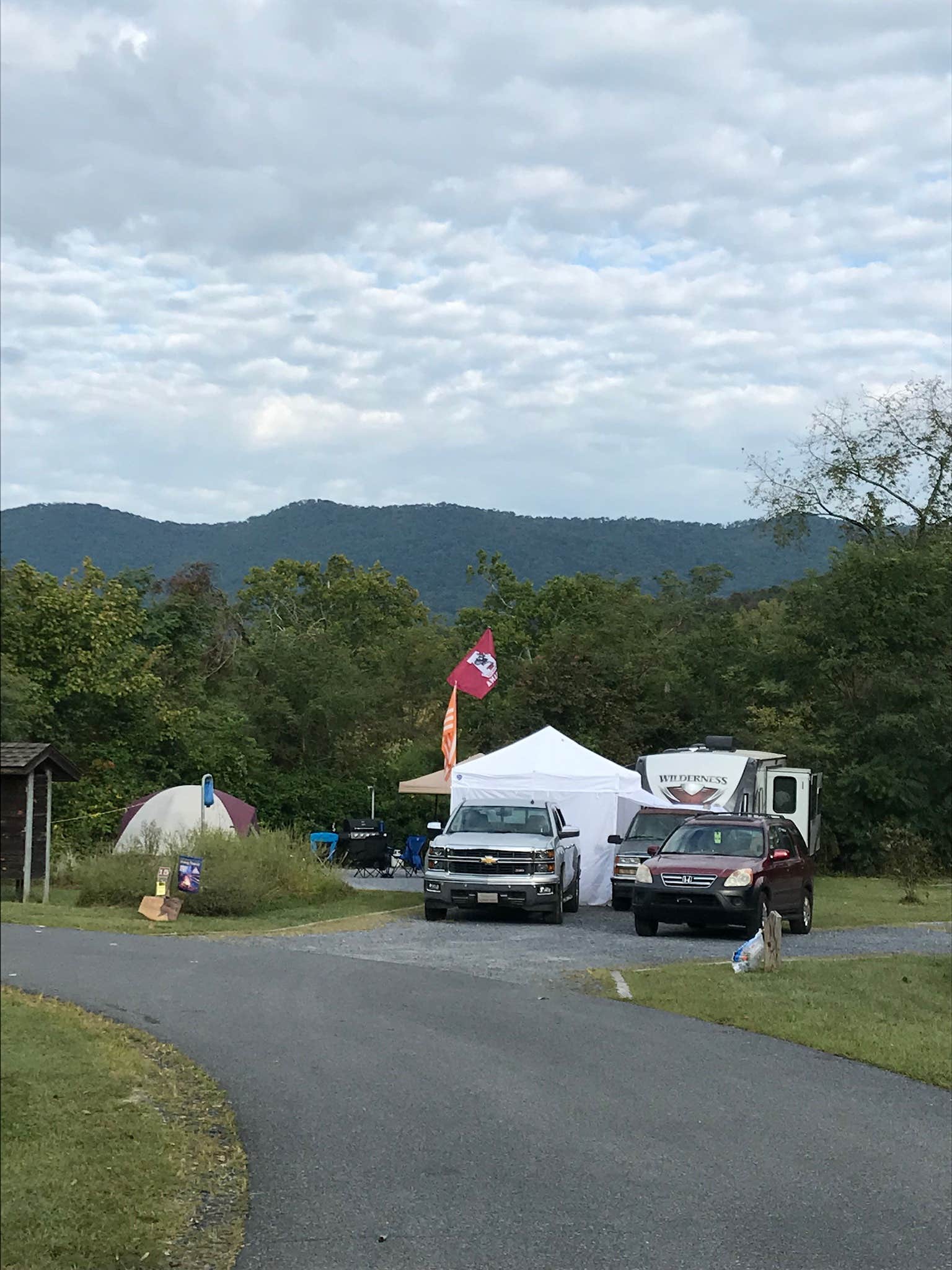 Liz H.'s photo of rv camping at Andy Guest/Shenandoah River State Park Campground near Front Royal, VA