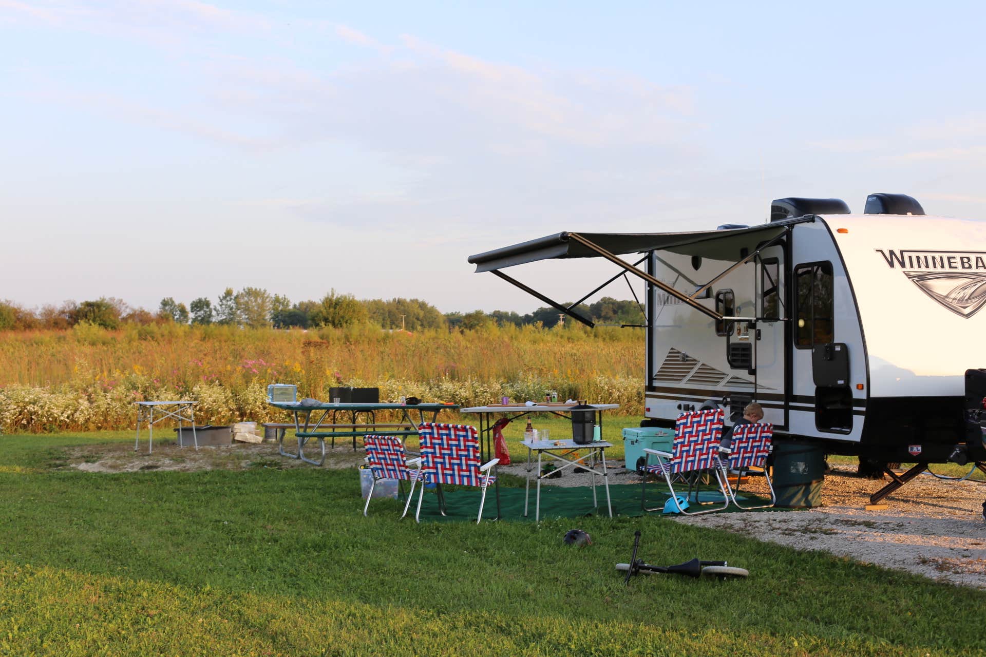 Camper-submitted photo at Big Rock Campground near Romeoville, IL