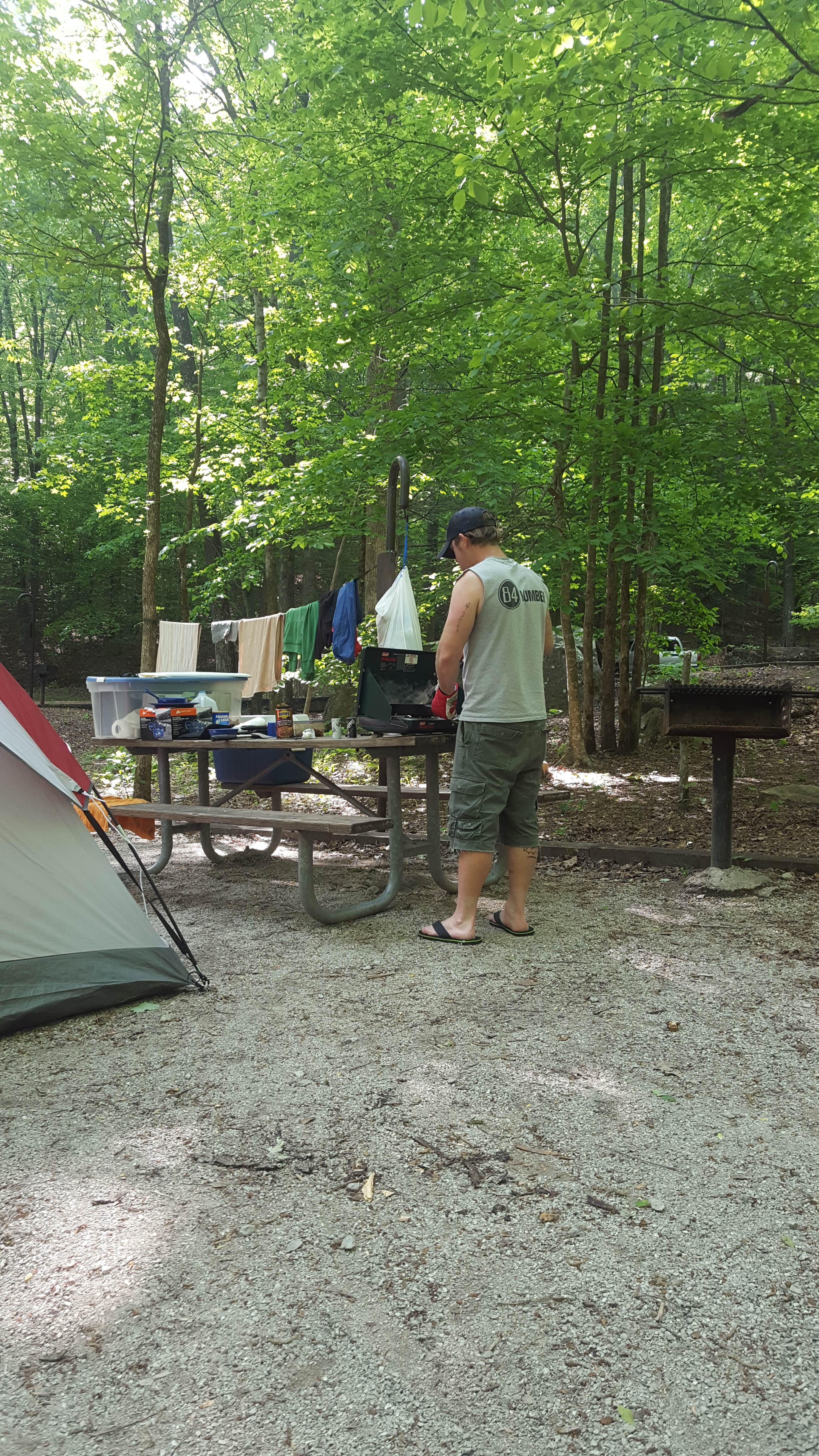 Jay D.'s photo at Frozen Head State Park Campground near Harriman, TN