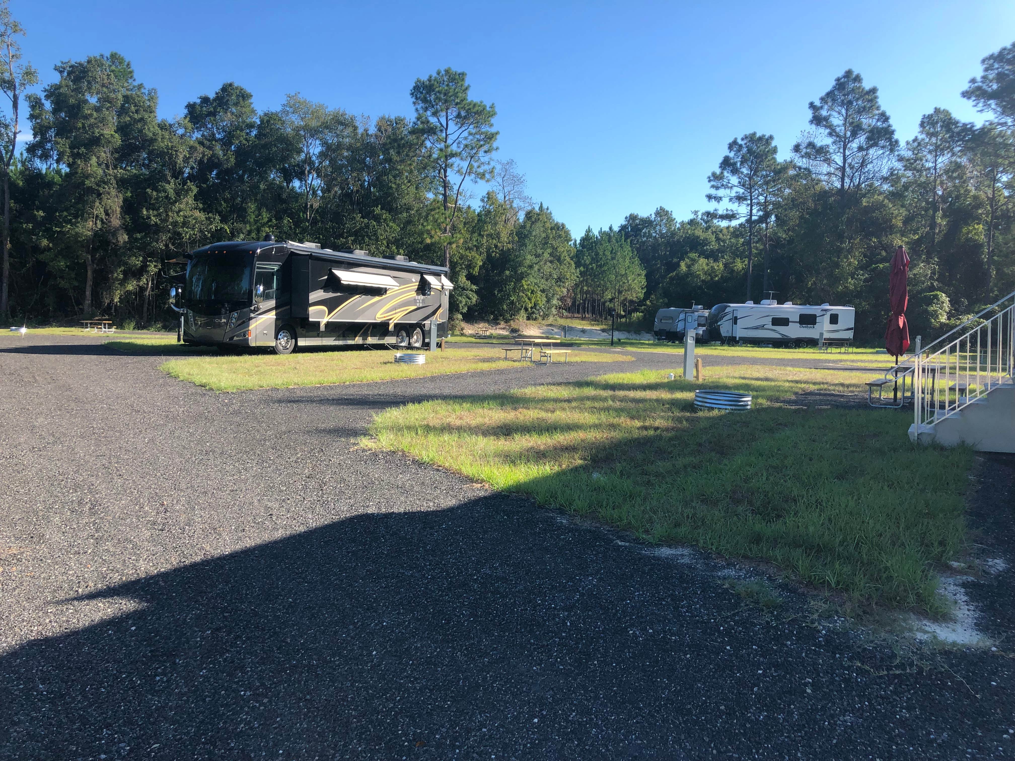 Roxane W.'s photo of rv camping at Moonshine Acres RV Park near Trenton, FL
