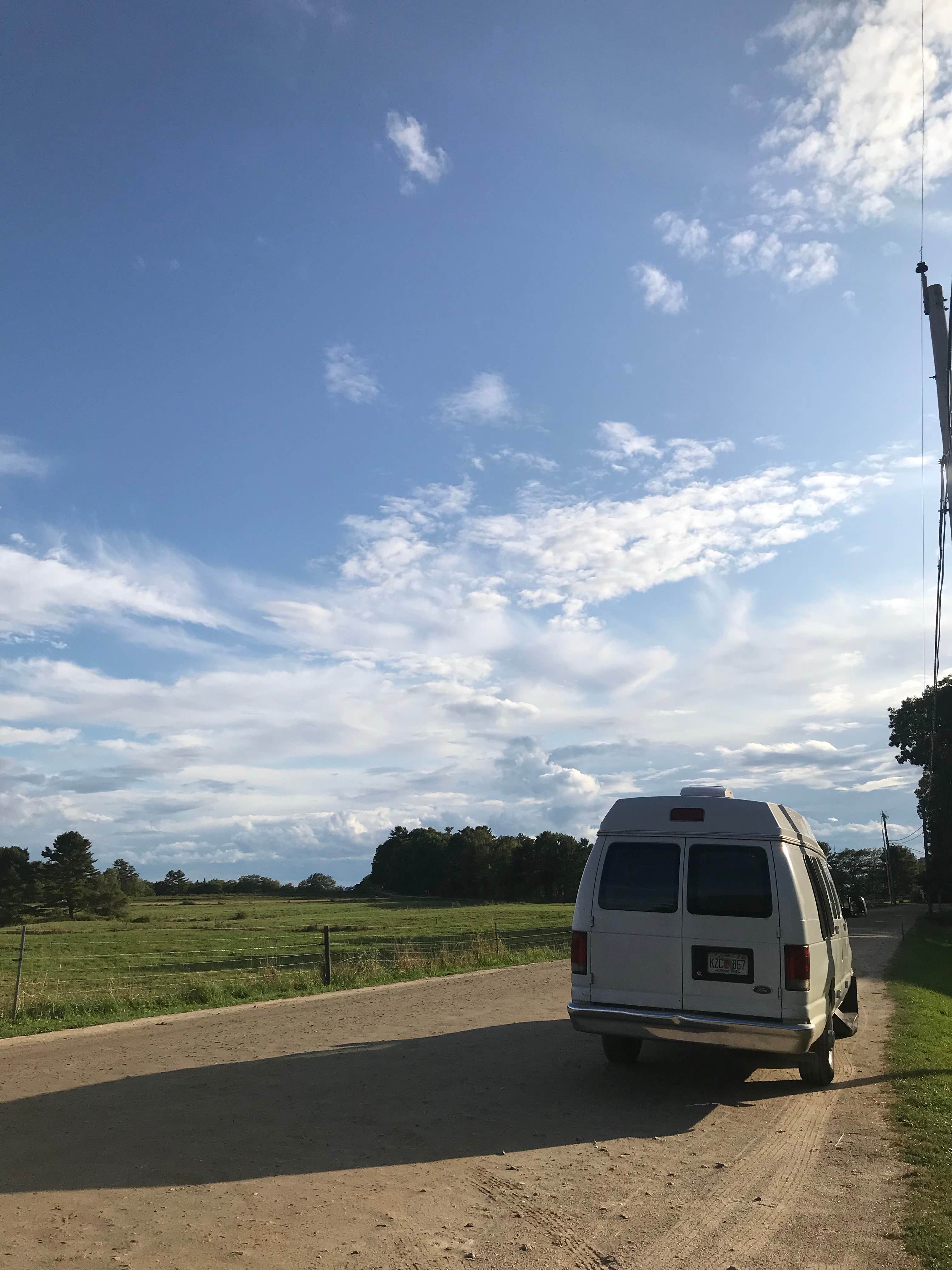 Rebecca A.'s photo of rv camping at Wolfe's Neck Oceanfront Campground near Bath, ME