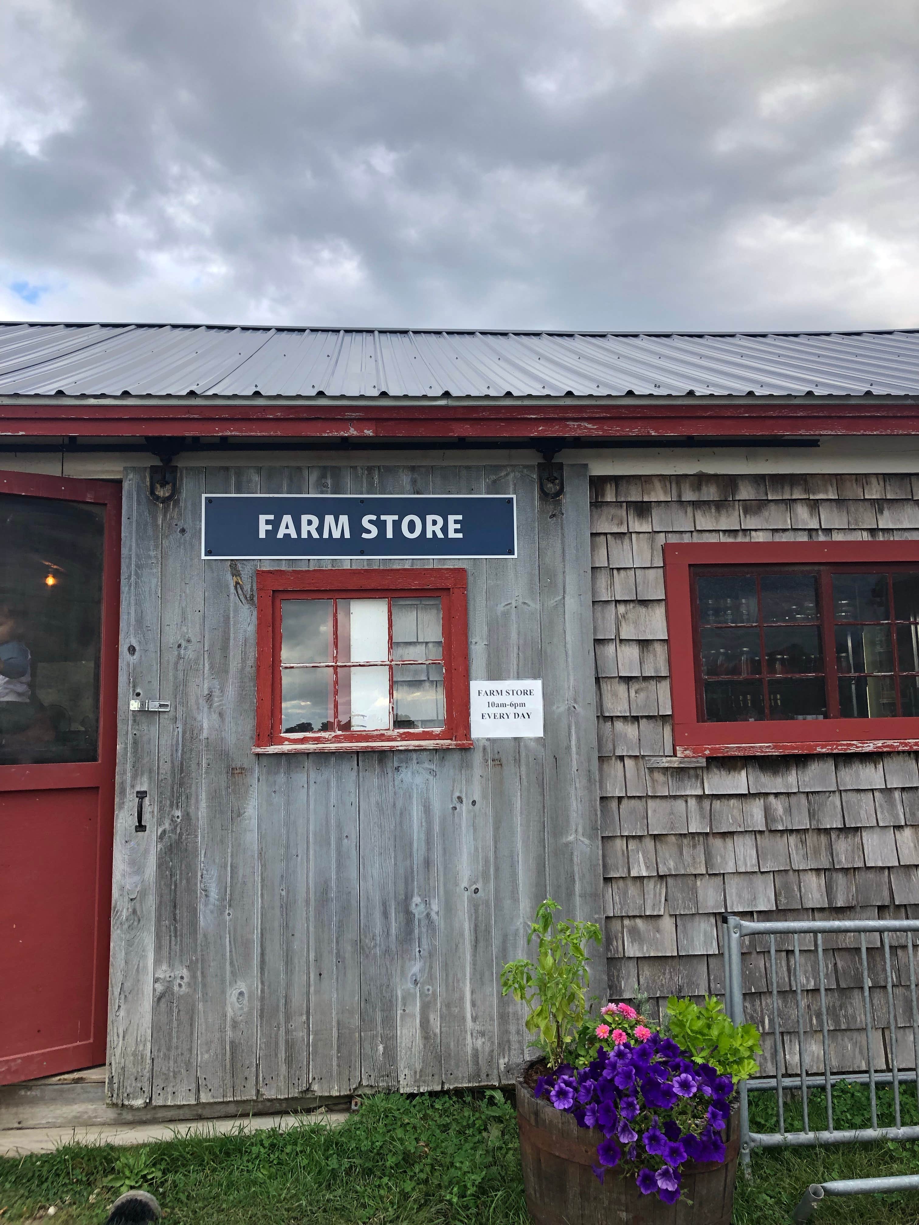 Rebecca A.'s photo of a cabin at Wolfe's Neck Oceanfront Campground near Richmond, ME