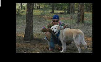 Stella C.'s photo of camping with pets at Happy Meadows near Pike and San Isabel National Forests and Cimarron and Comanche National Grasslands
