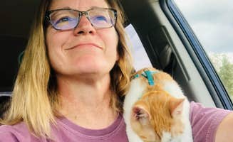 Shelly S.'s photo of camping with pets at Maple Hill RV Park & Cabins near Byrdstown, TN