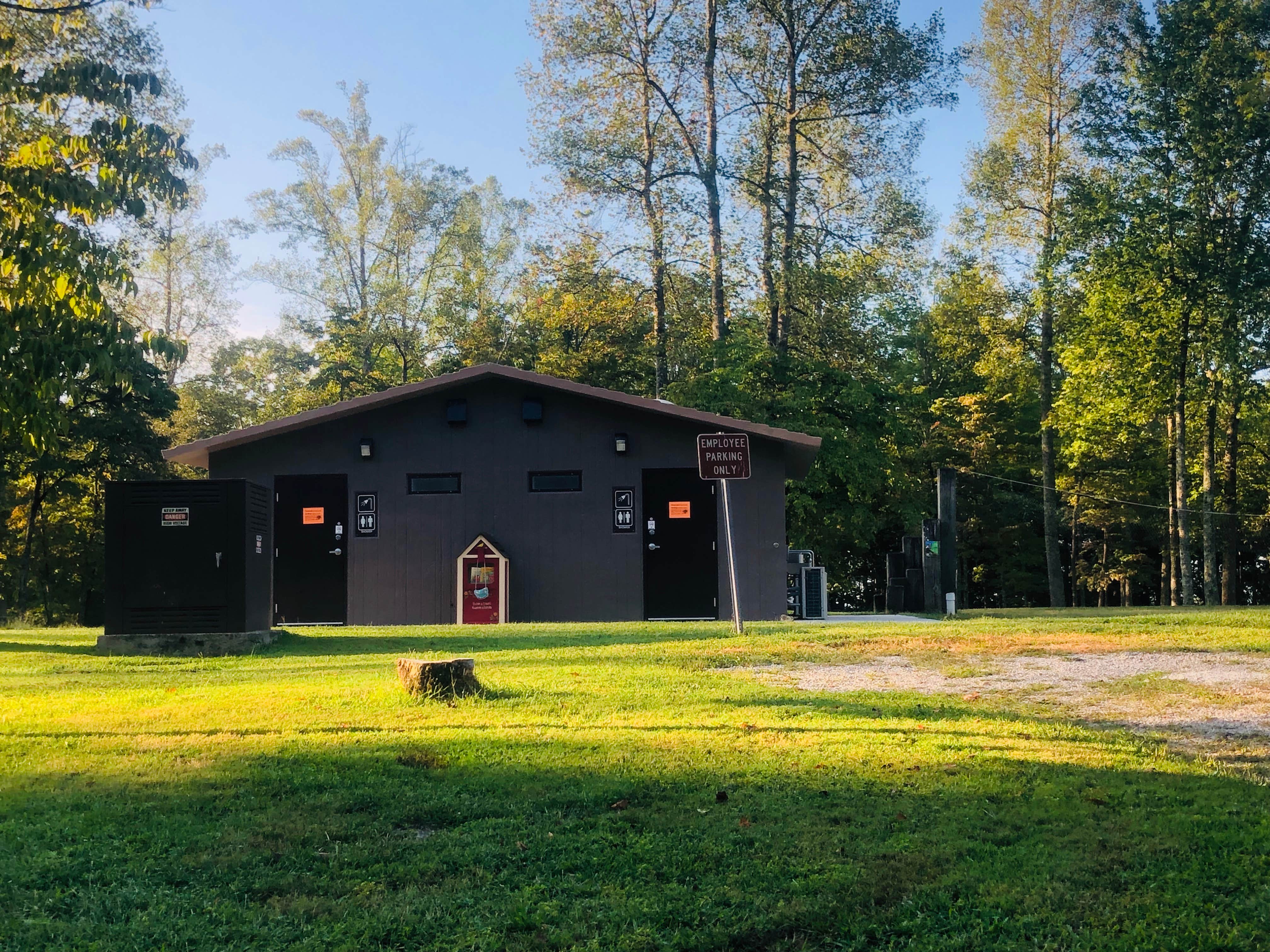 Shelly S.'s photo of a cabin at West Campground — Norris Dam State Park near Jellico, TN