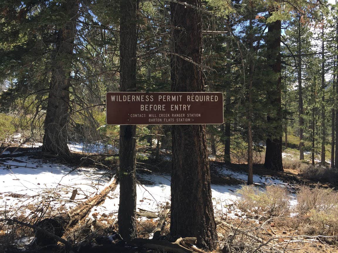 Dry Lake Backpacking Campground