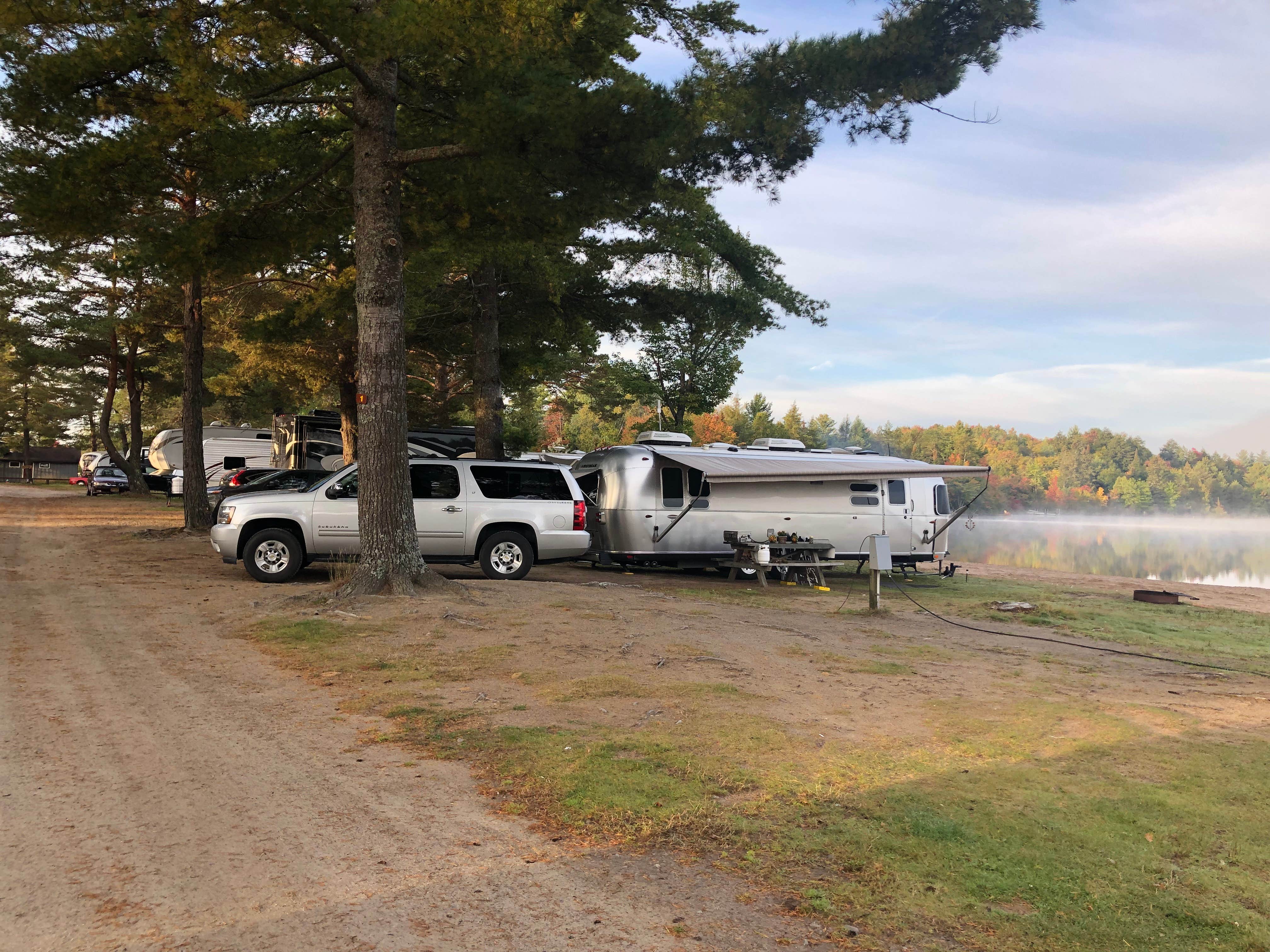 Little Wolf Beach Campground Tupper Lake, NY